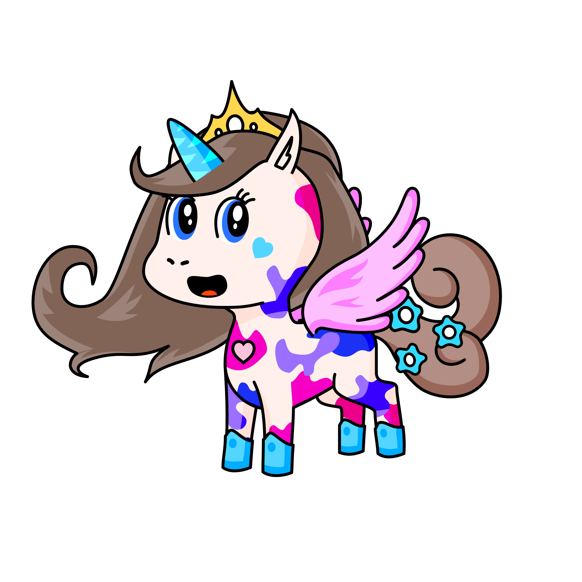 Skye, the unicorn