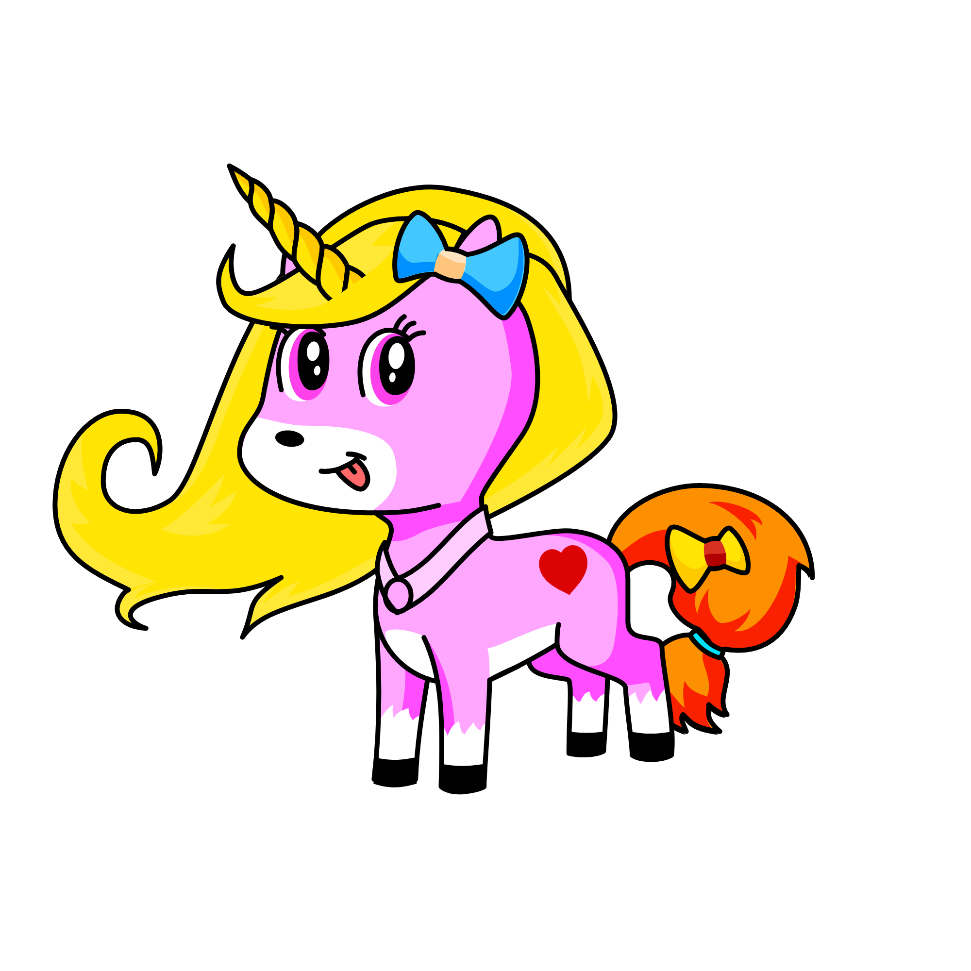 Claire, the unicorn