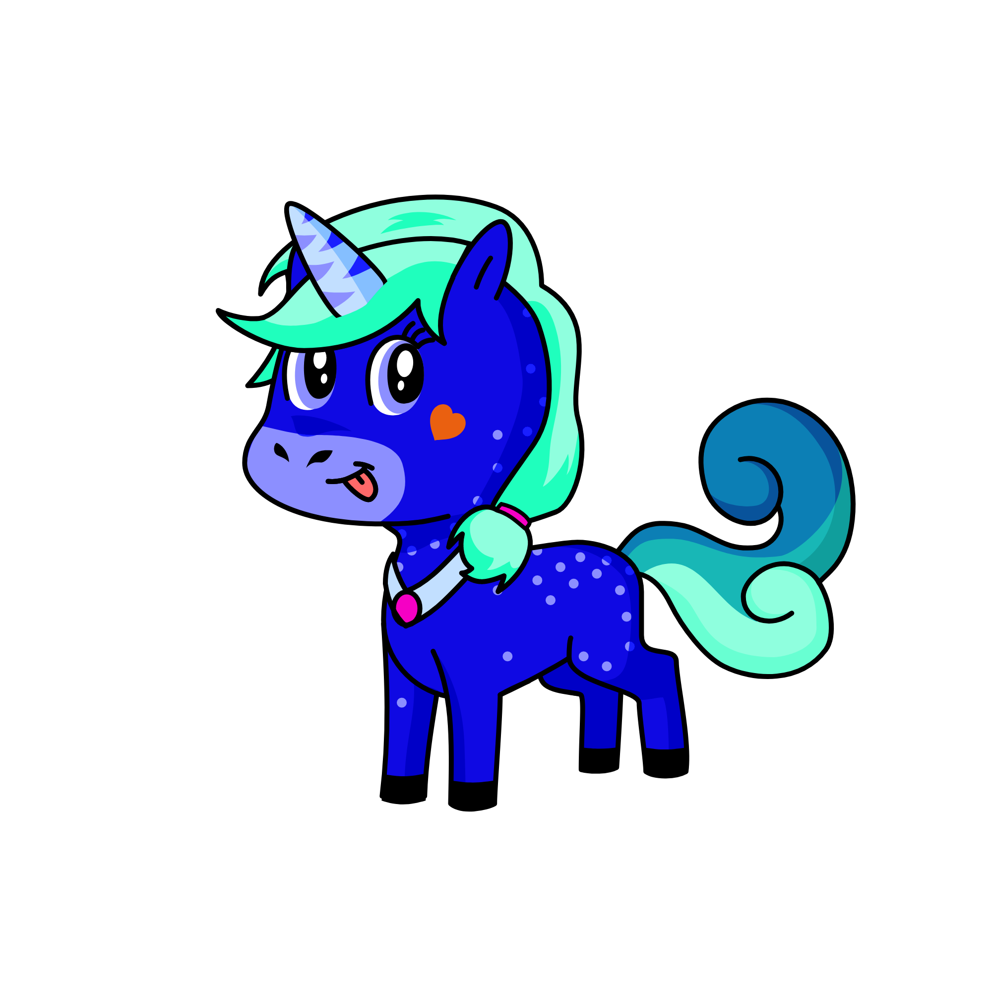 Corny, the unicorn