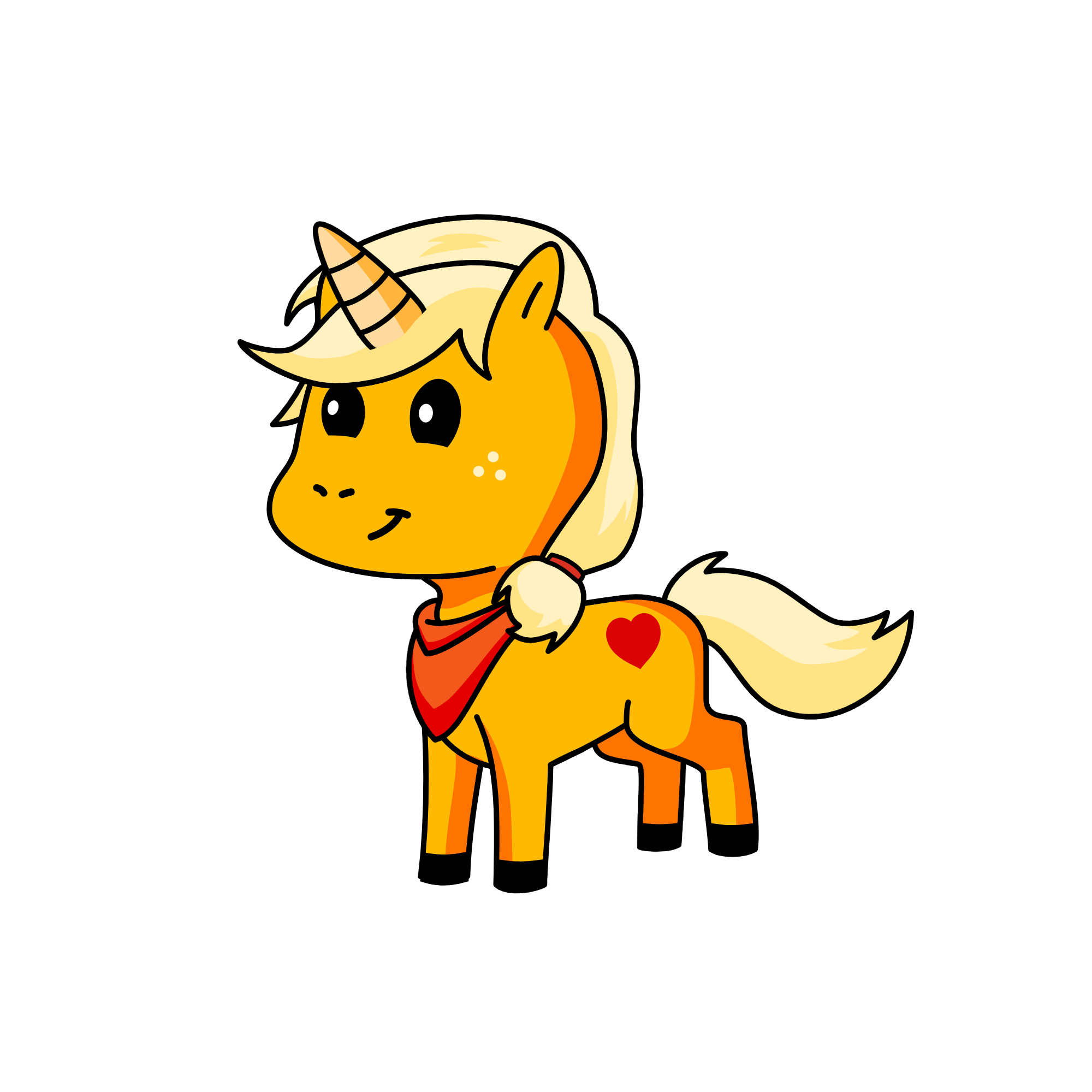 Applejack, the unicorn