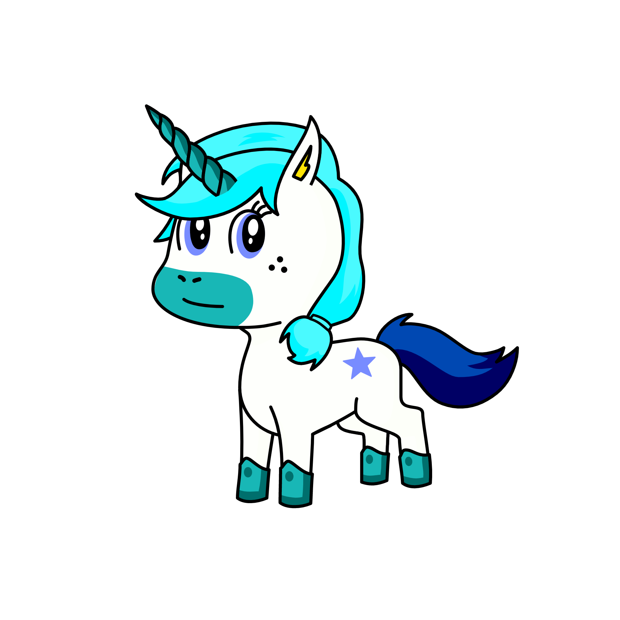 Colud, the unicorn