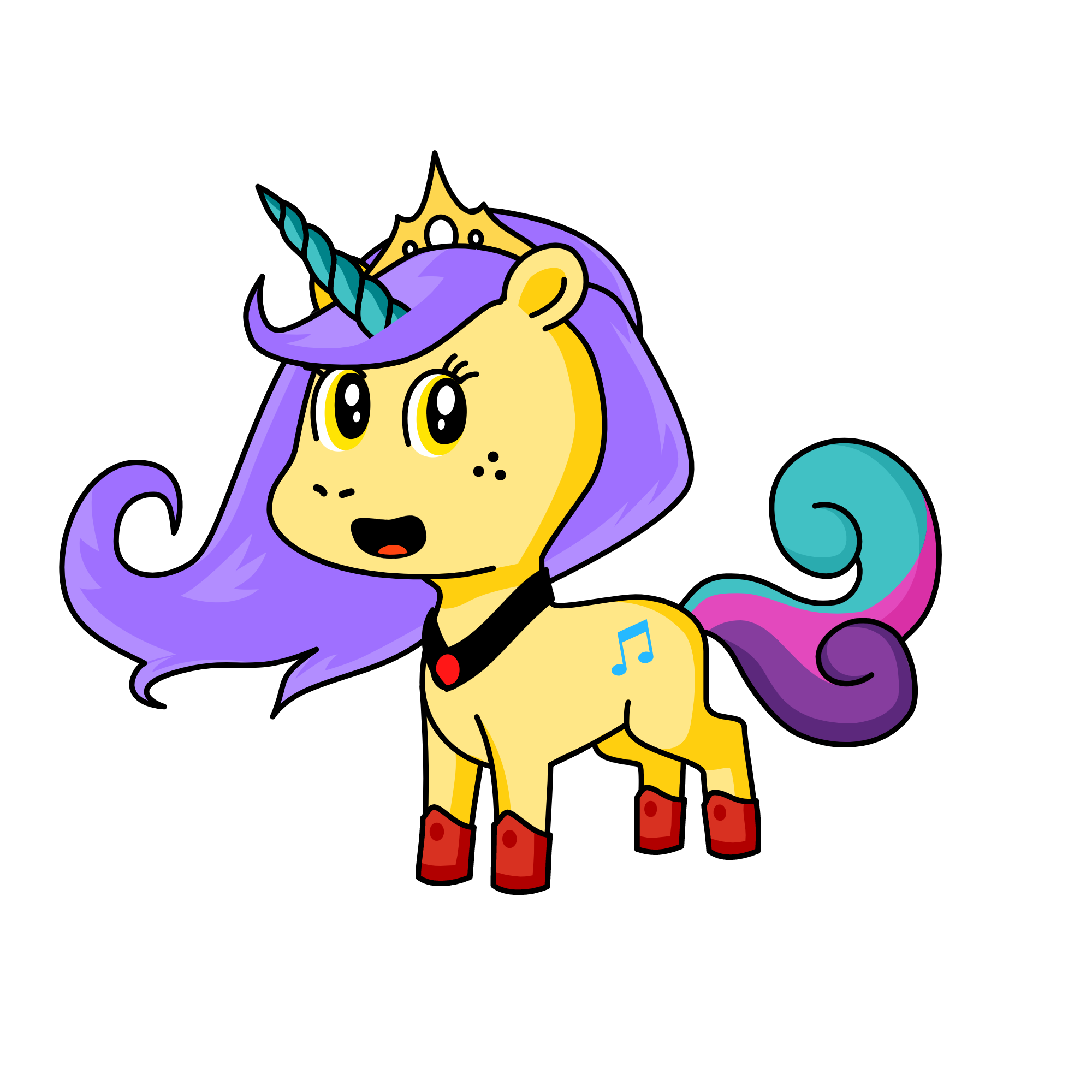 Izzy, the unicorn