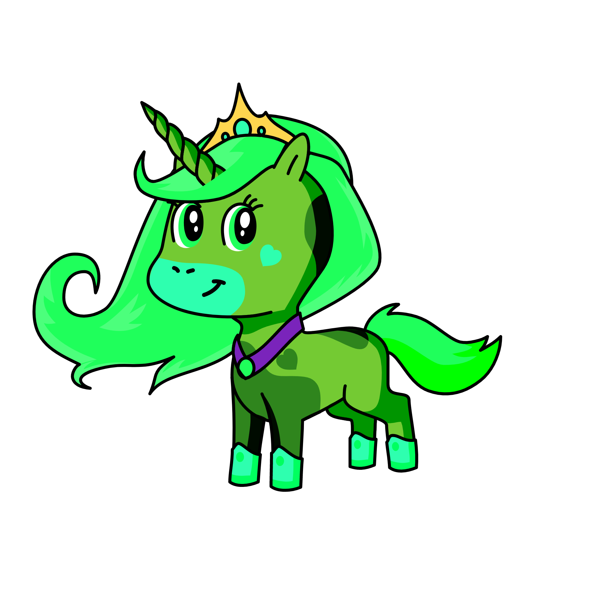 Claire, the unicorn