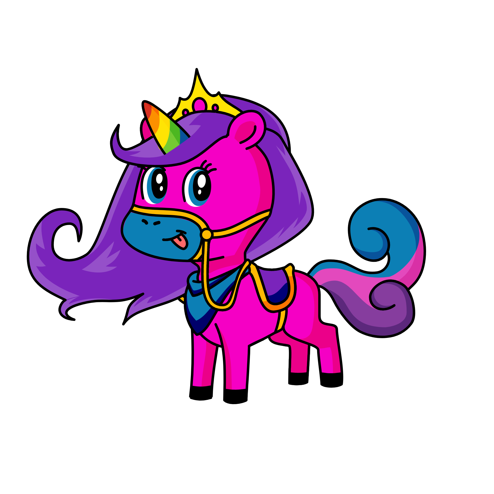 Joe Joe Seewha, the unicorn