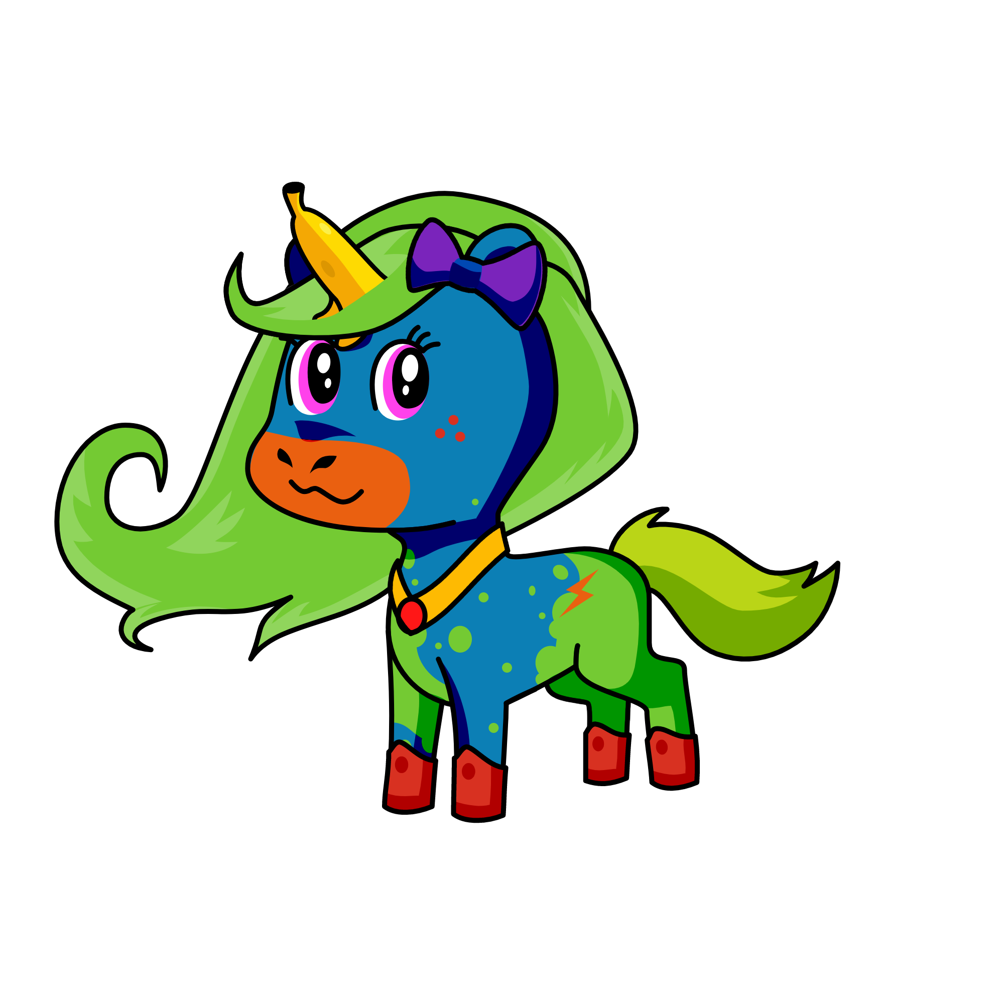 NO, the unicorn