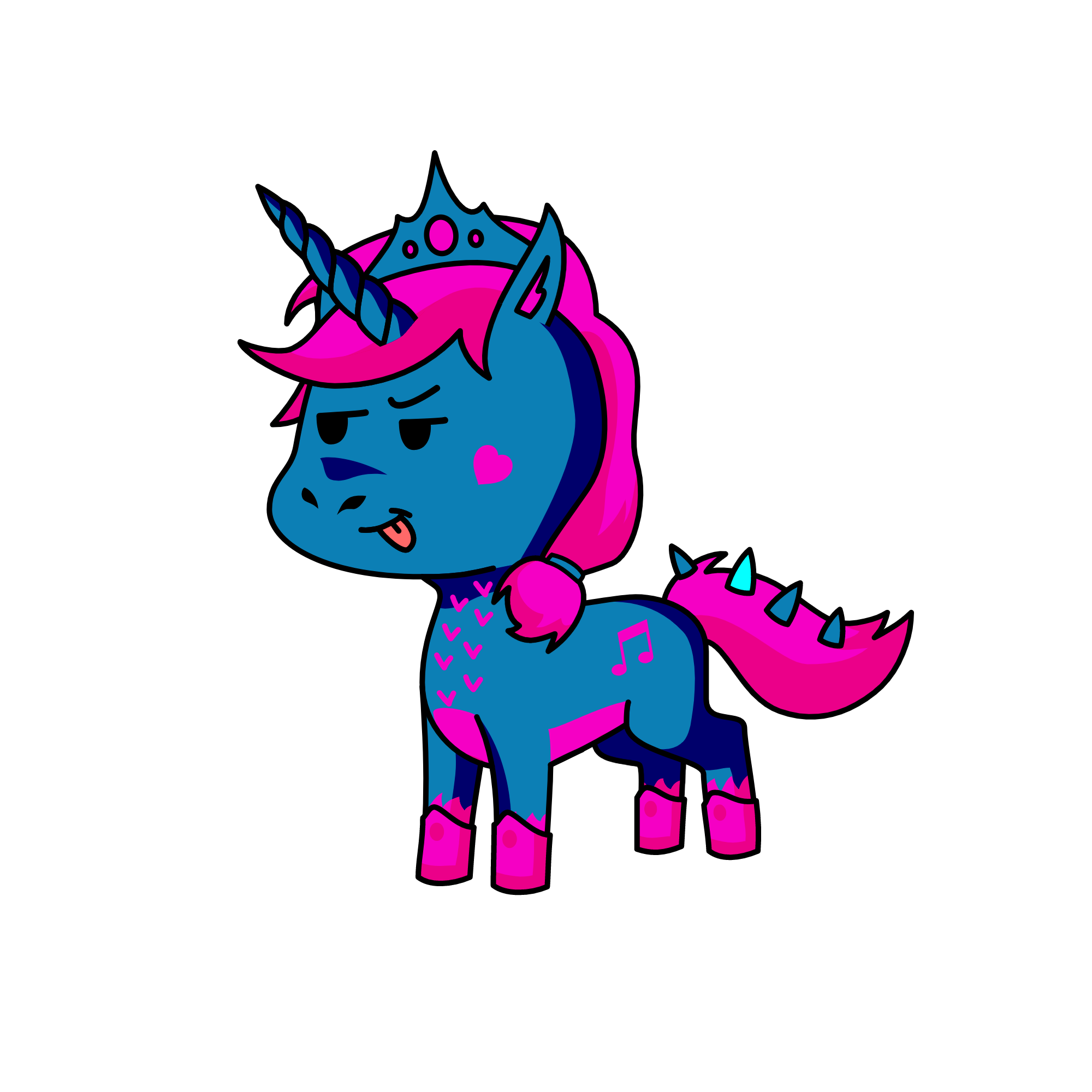 QuEeN PlAsMaCoRn (RoYaLcOrN), the unicorn
