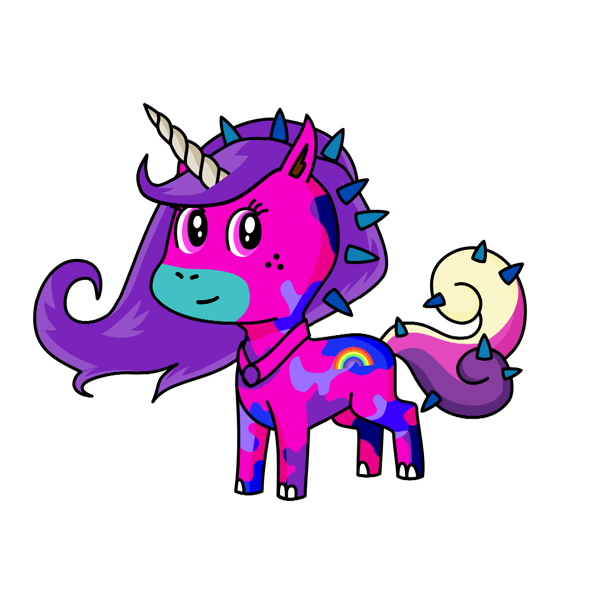 Cookie🐇🐈🐶, the unicorn