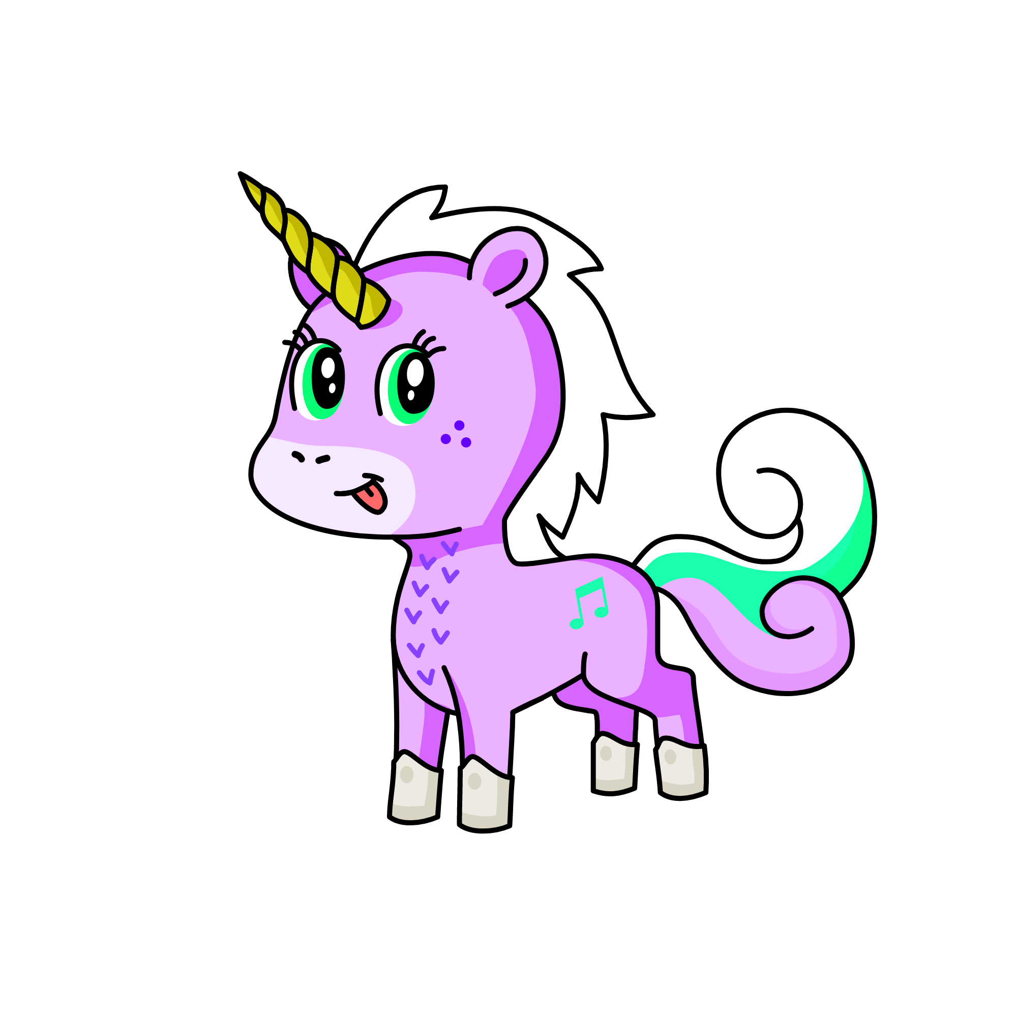 Yamira, the unicorn