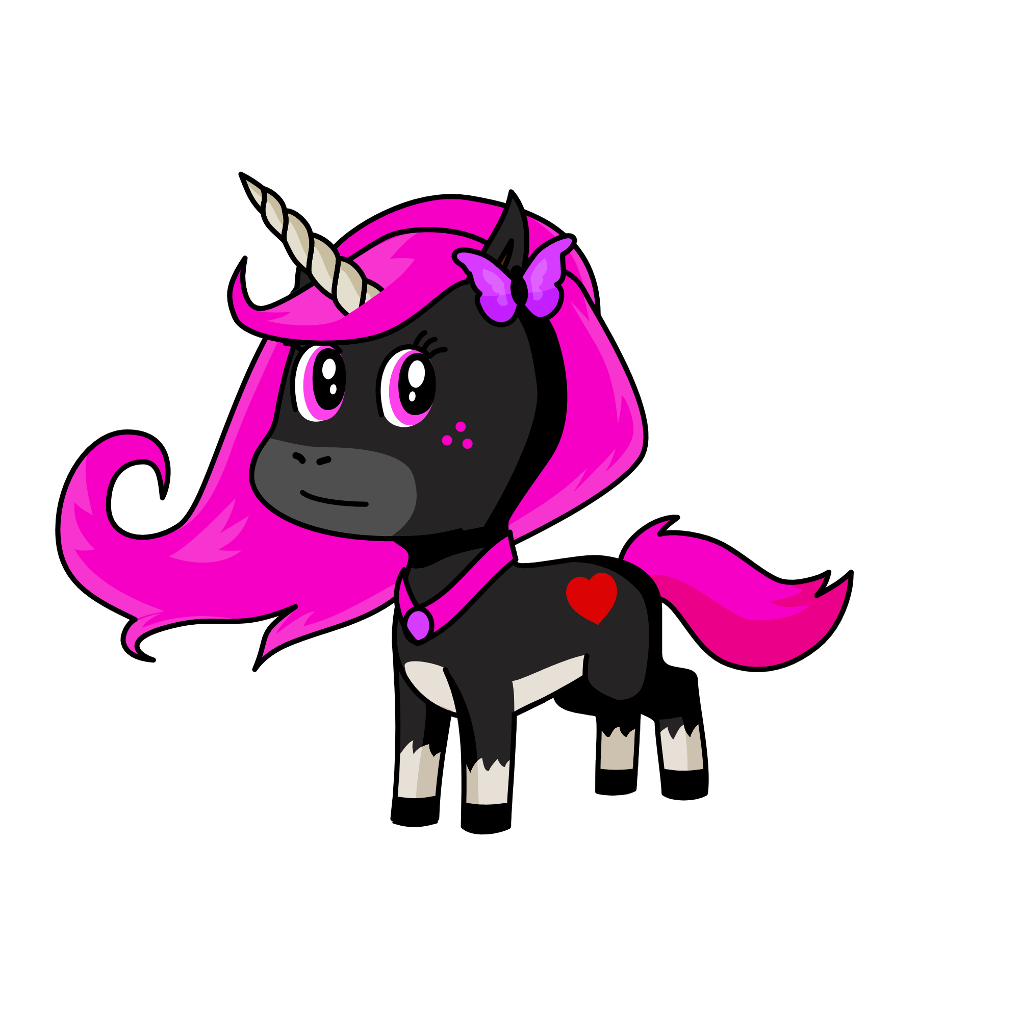 ليان, the unicorn