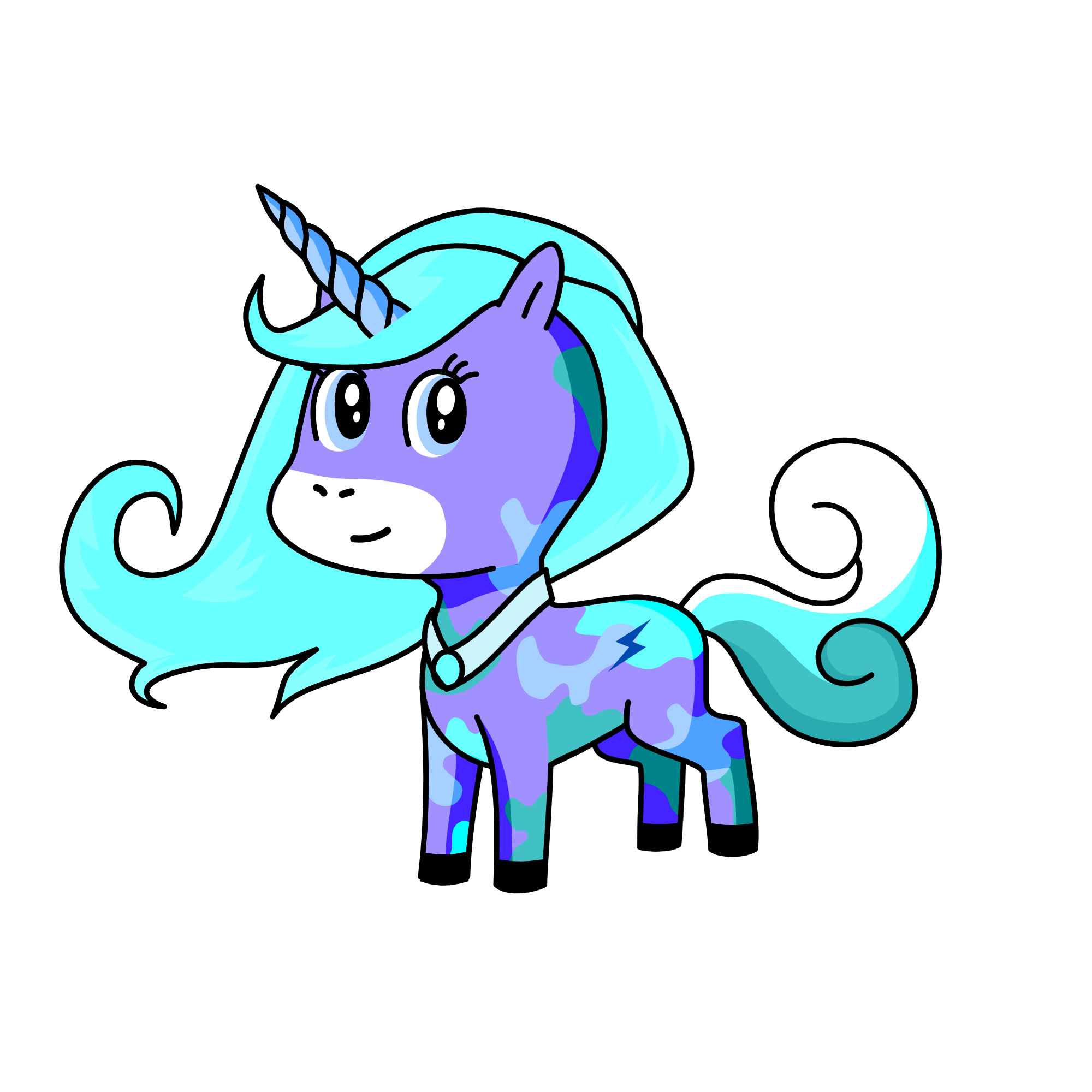 Iciyia, the unicorn