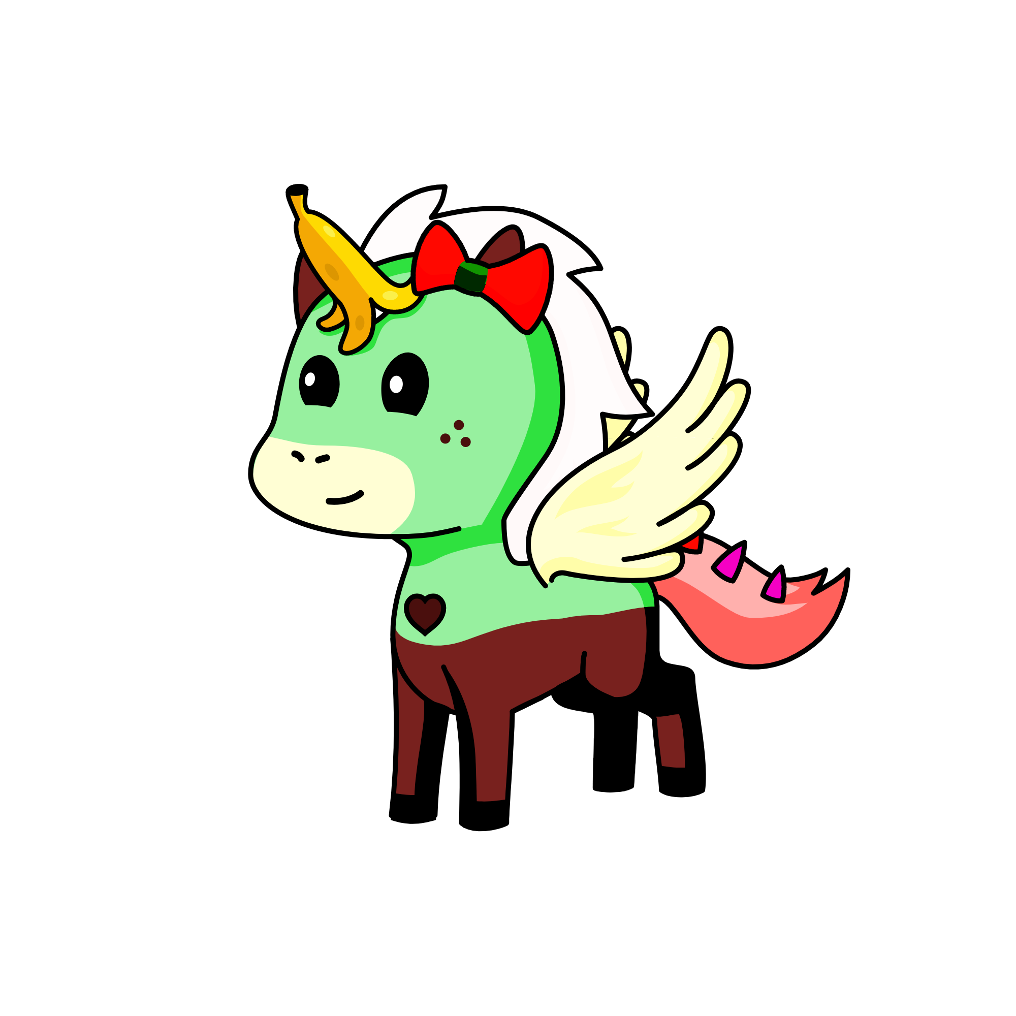 Sundaecorn, the unicorn