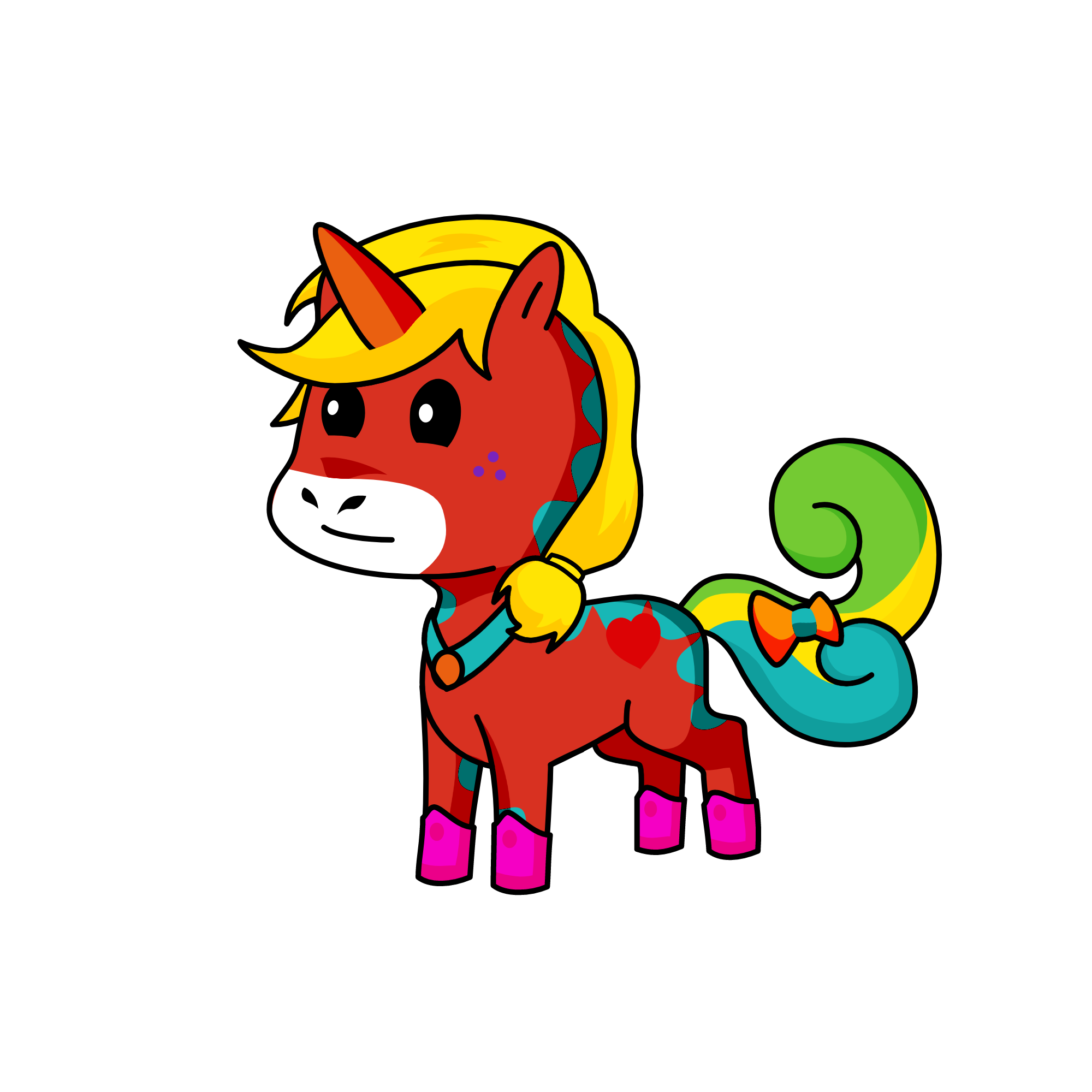 apple jacks cousin, the unicorn