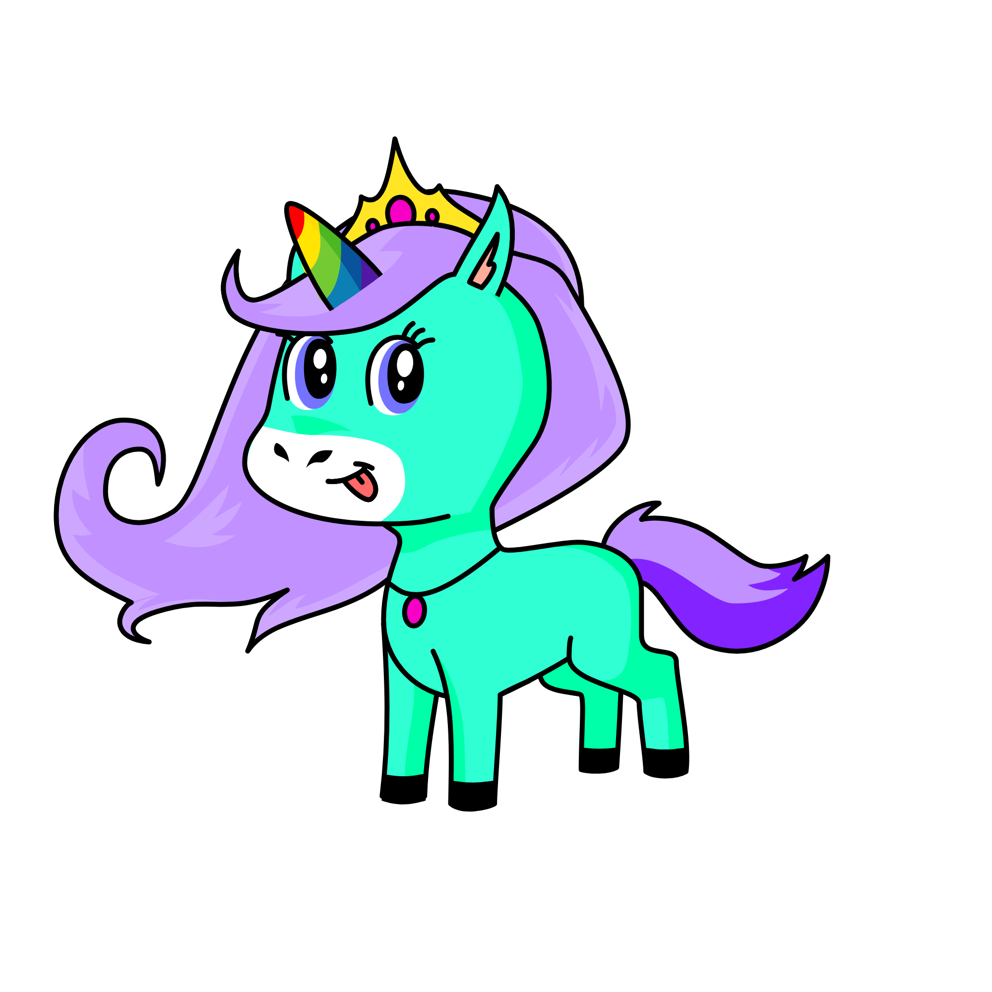 Cecilia, the unicorn
