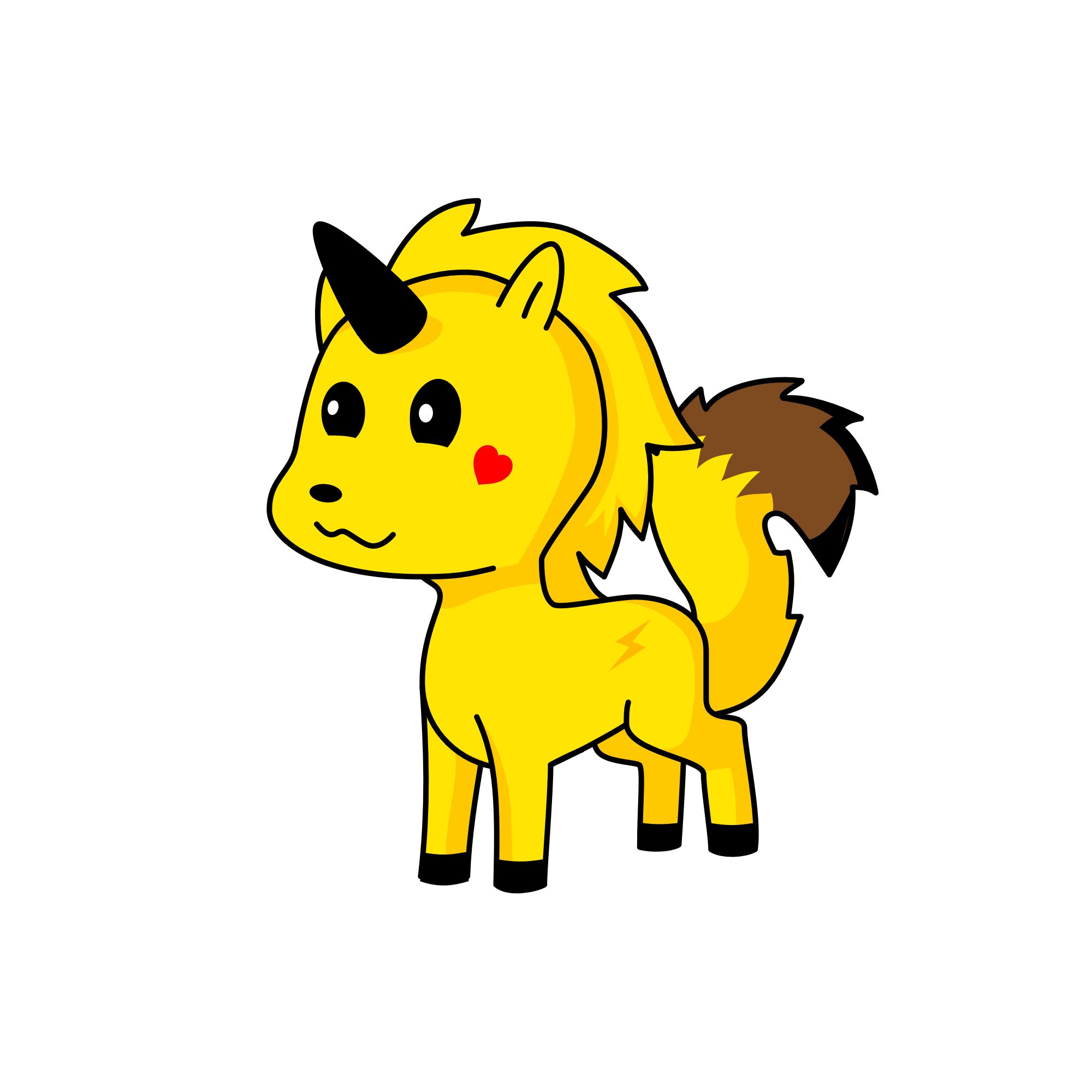 pikachu, the unicorn