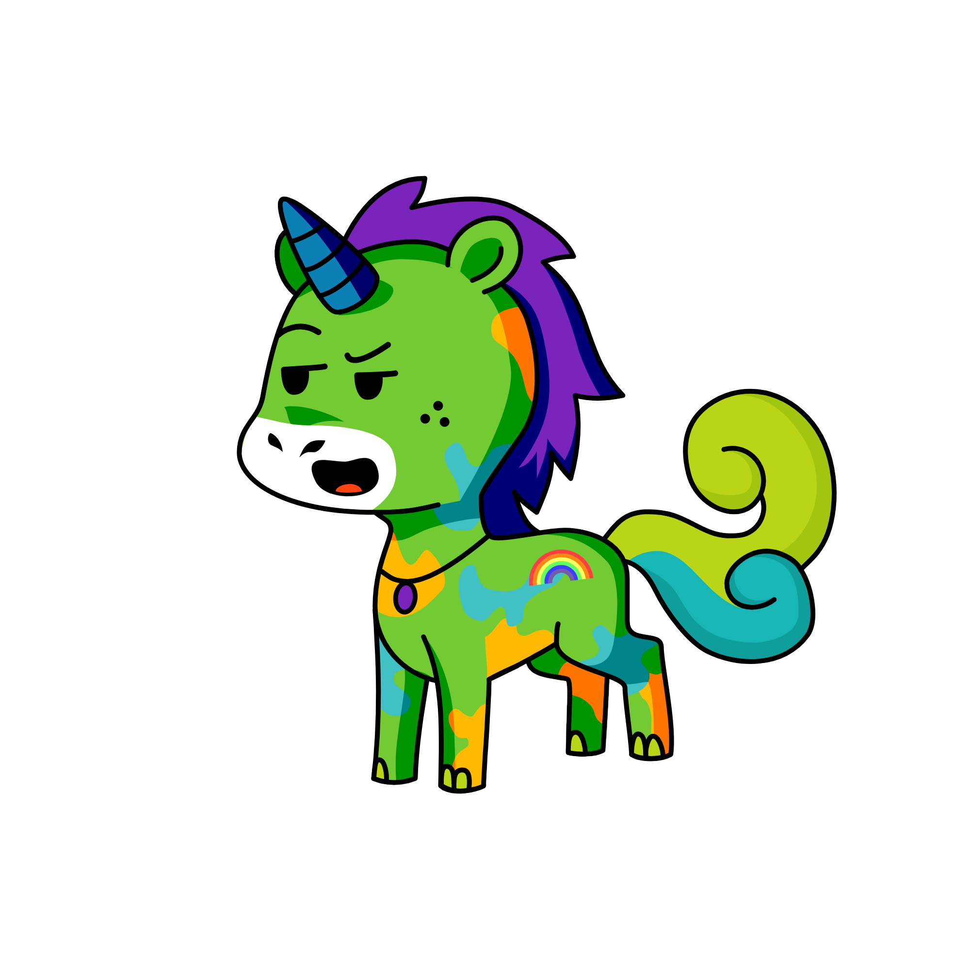 What's your unicorns name?, the unicorn