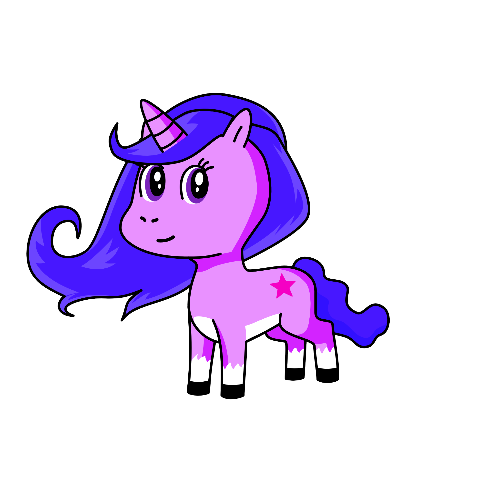 Twilight Sparkle, the unicorn