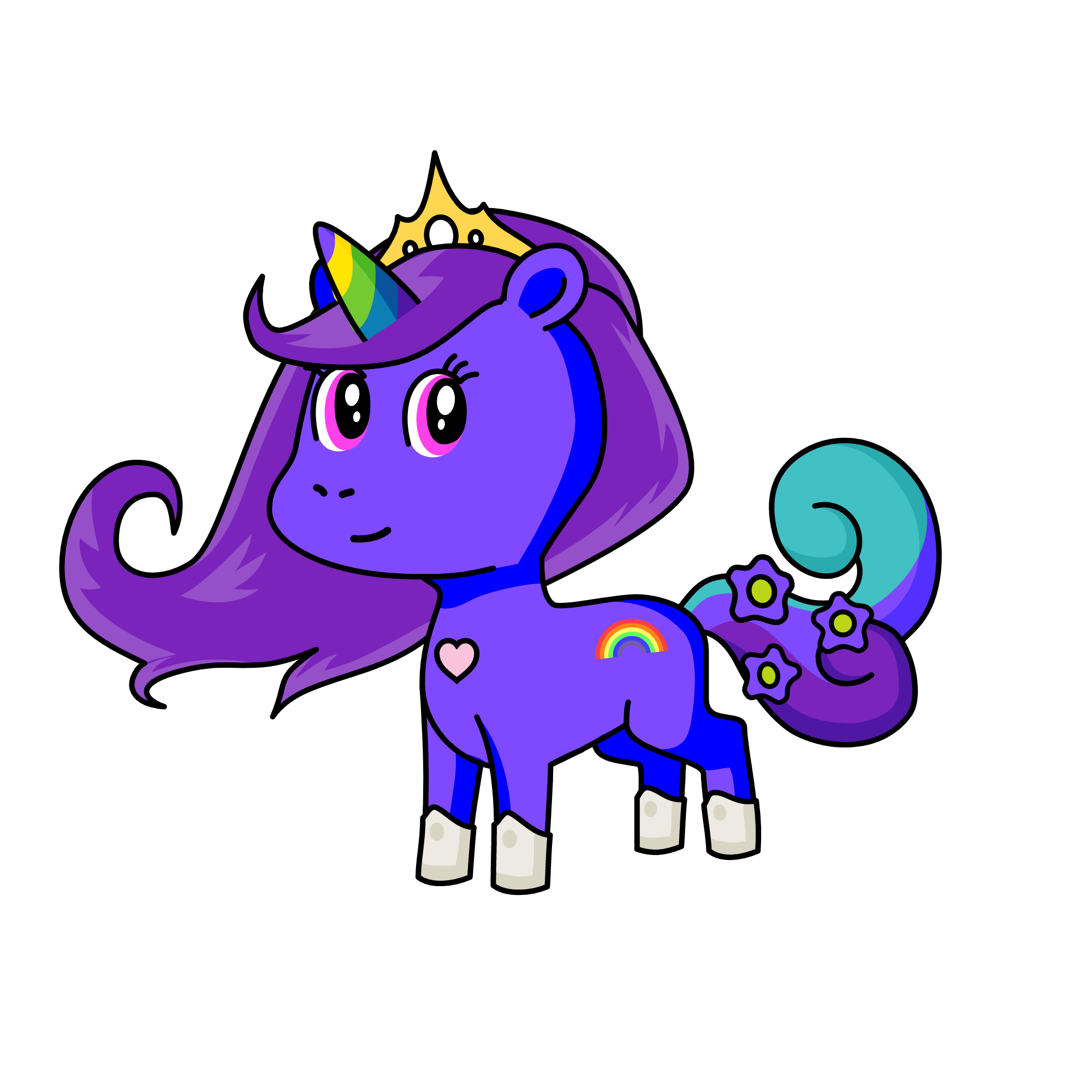 baby toy, the unicorn