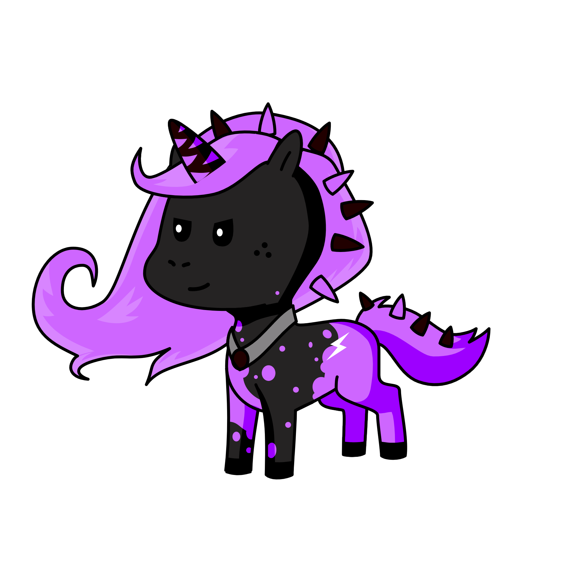 Darkness daughter, the unicorn