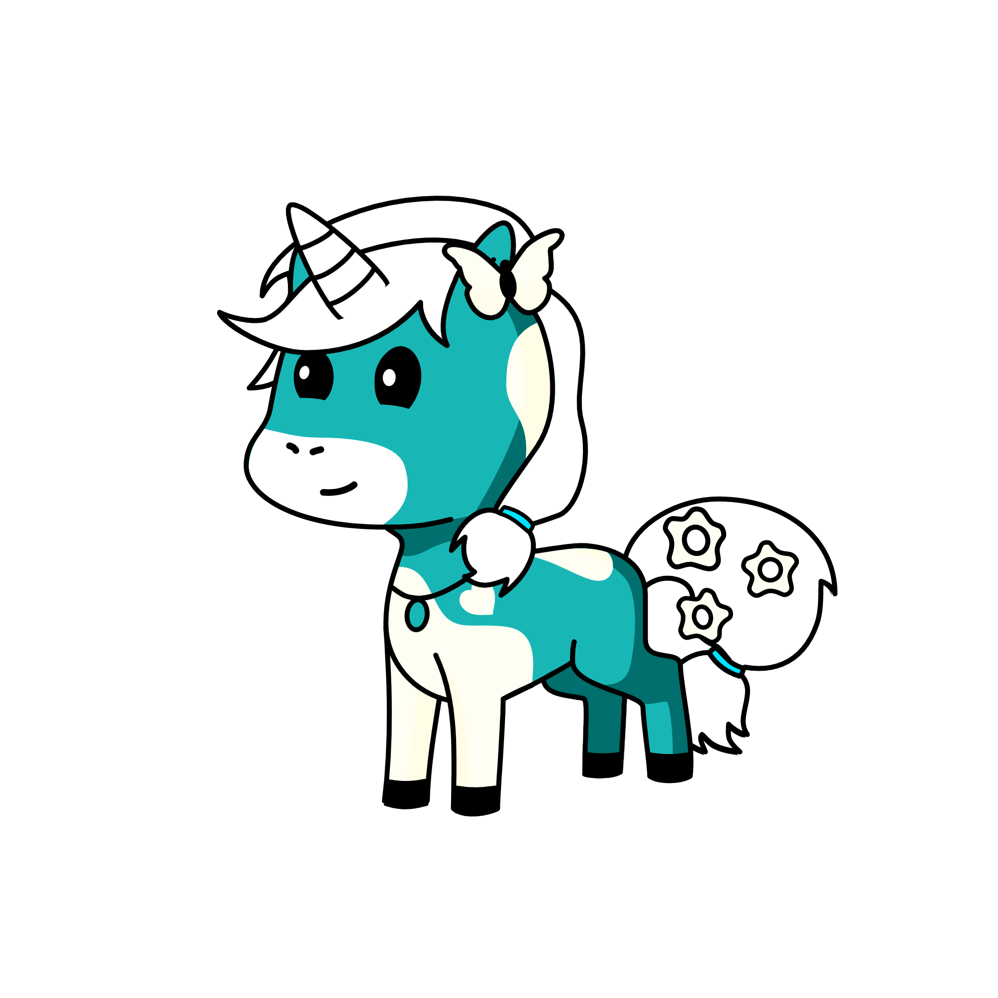 Sky The day/sky unicorn, the unicorn