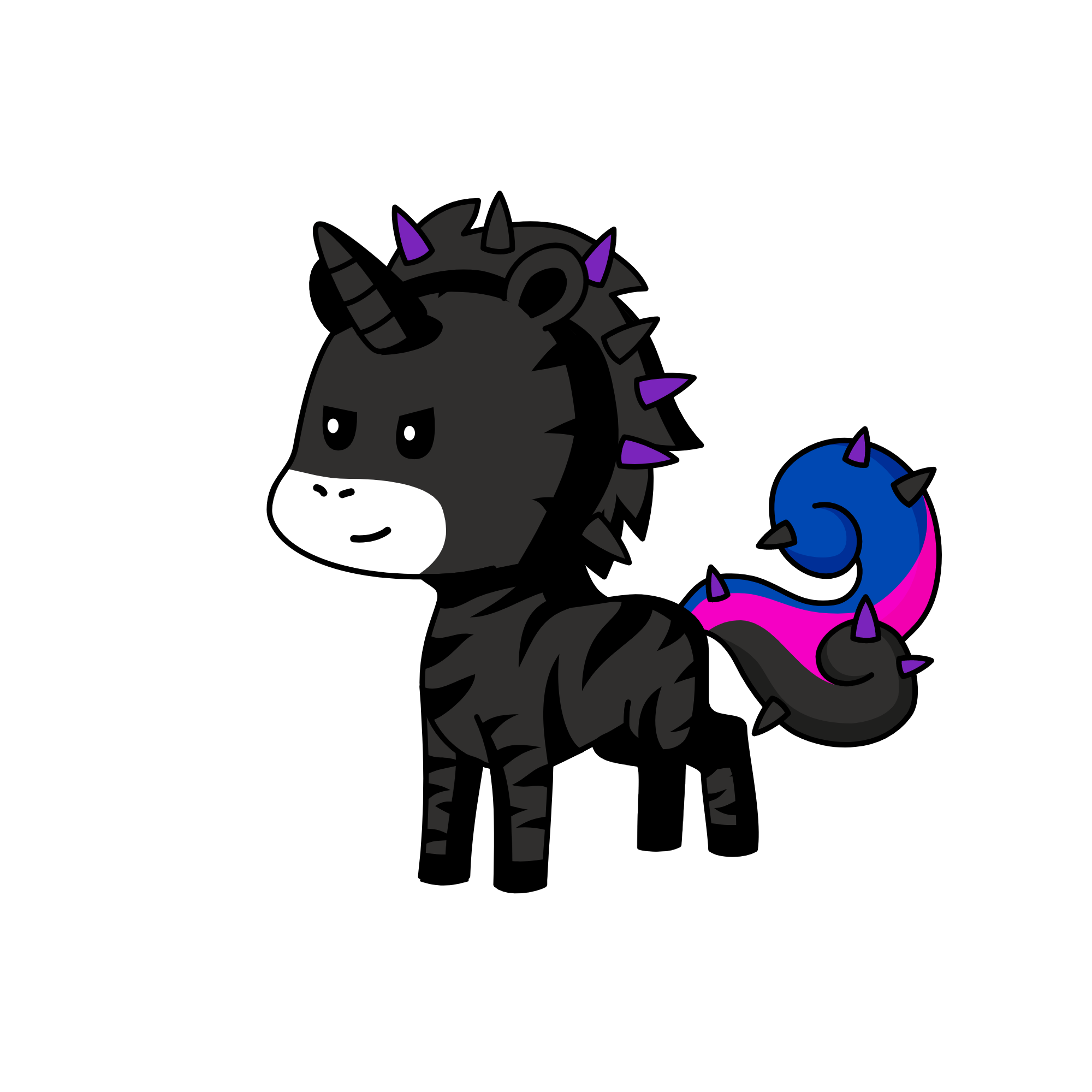 Dark side, the unicorn