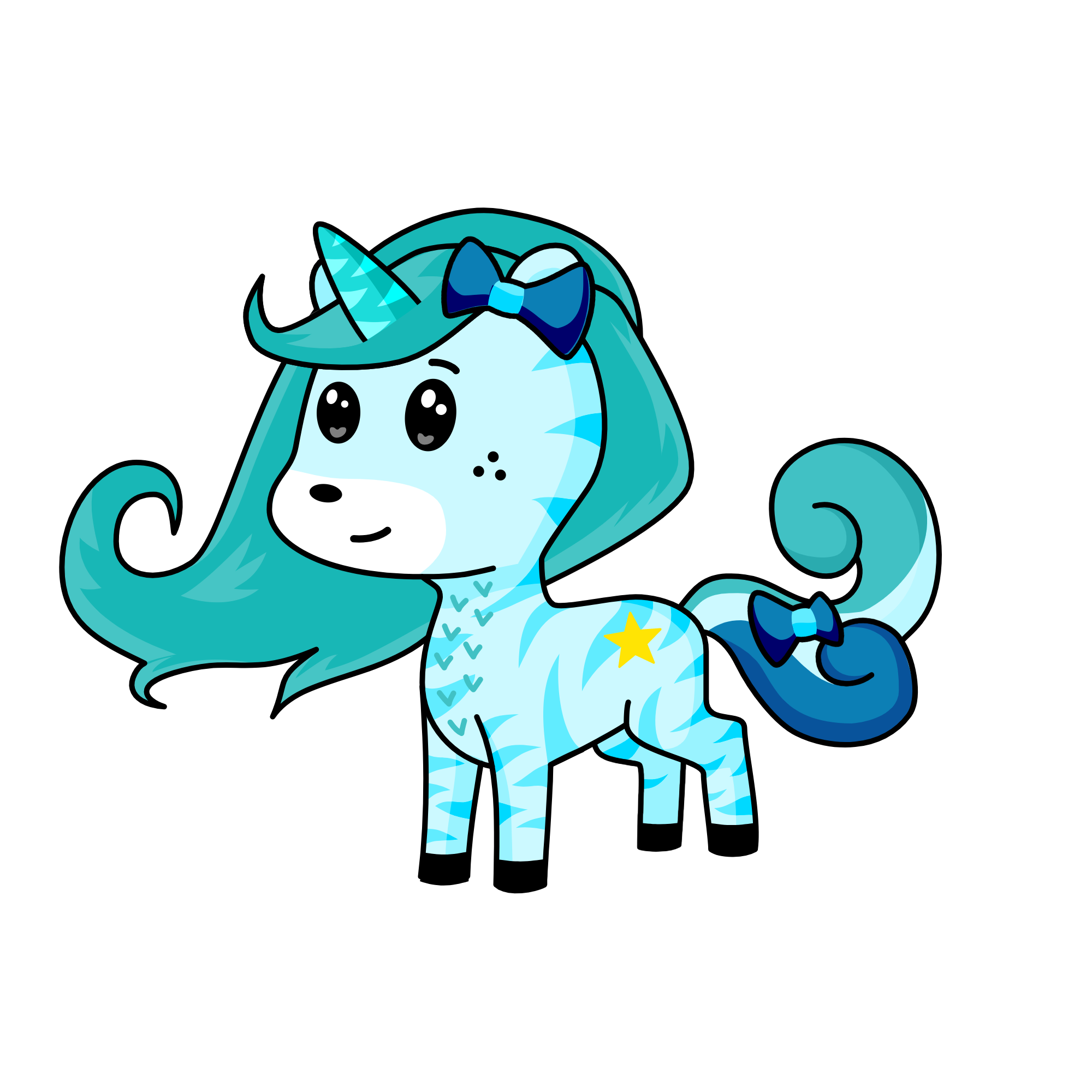 Ice, the unicorn
