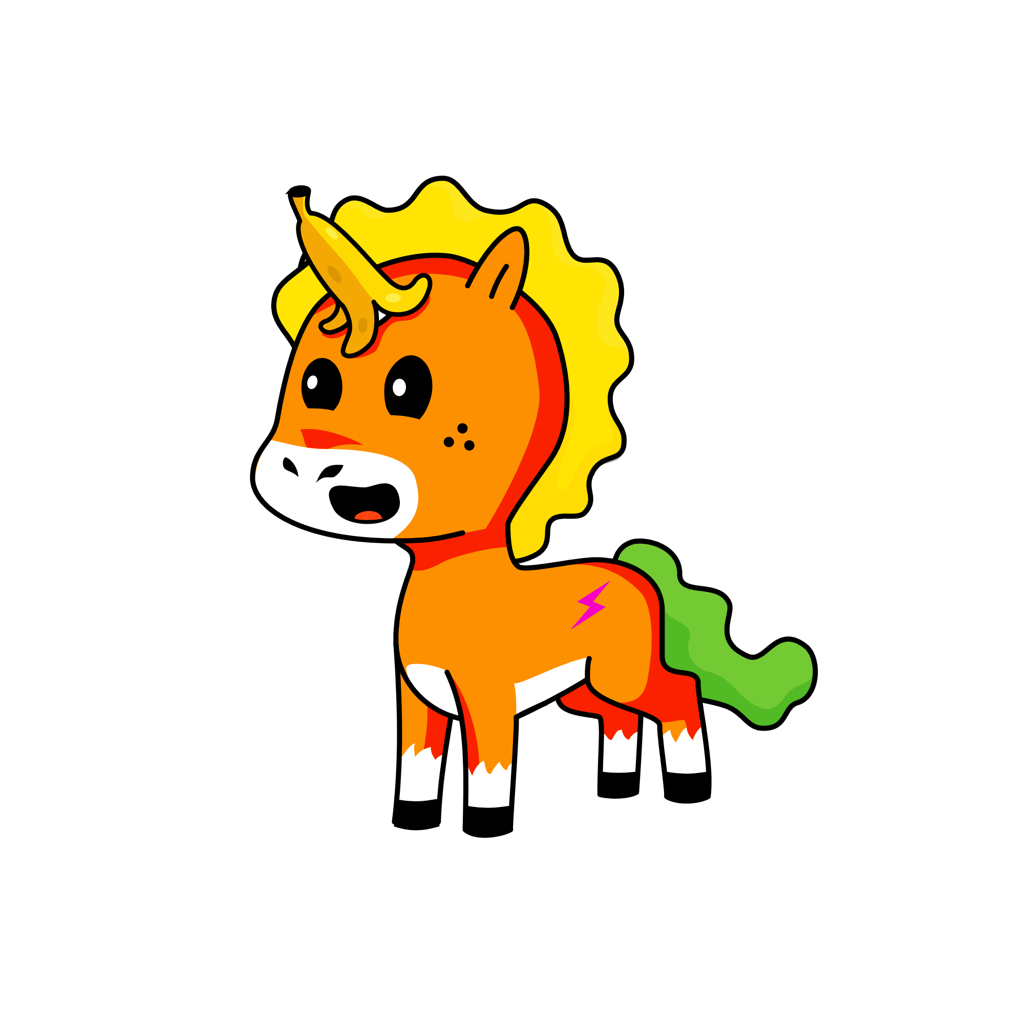No, the unicorn