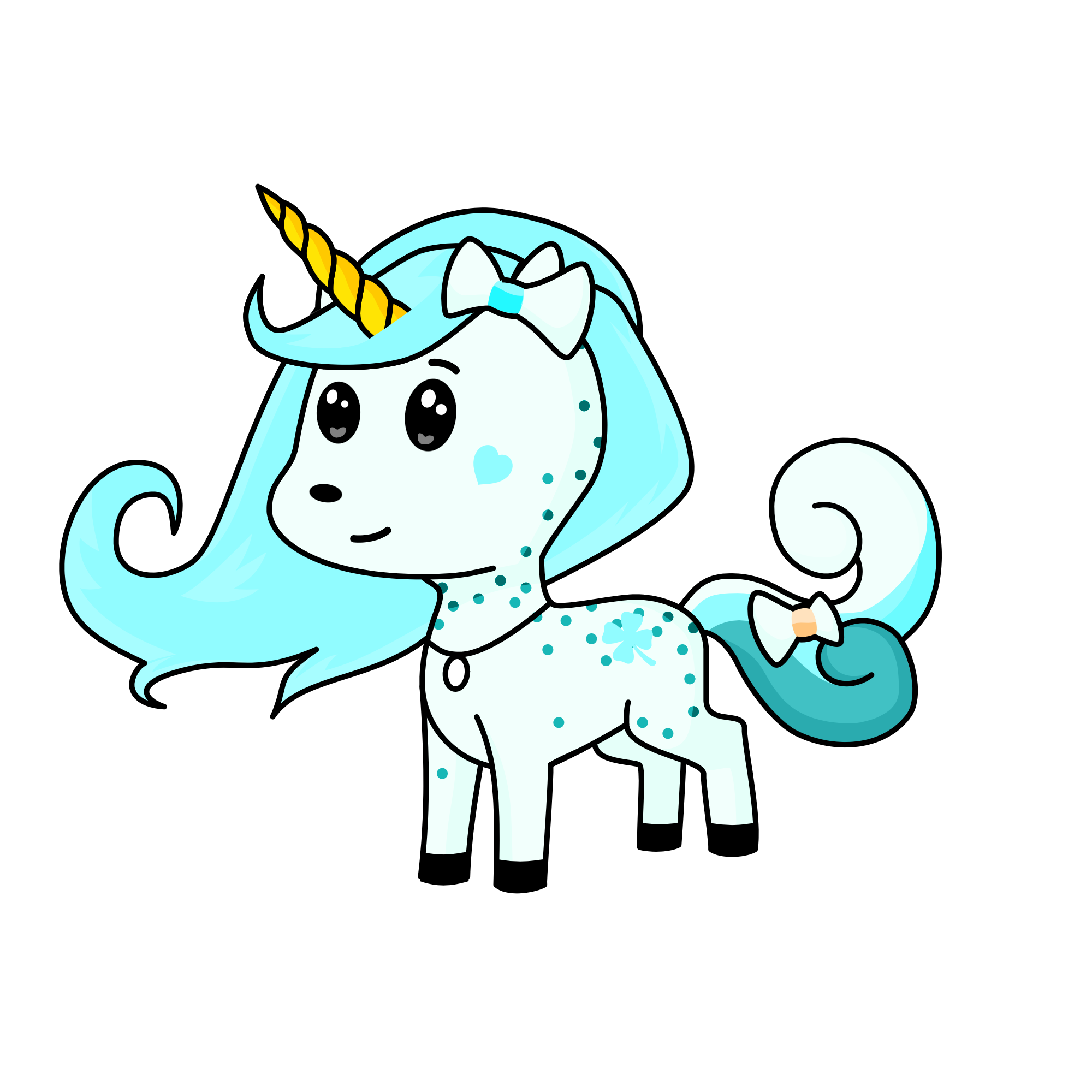 Icy, the unicorn