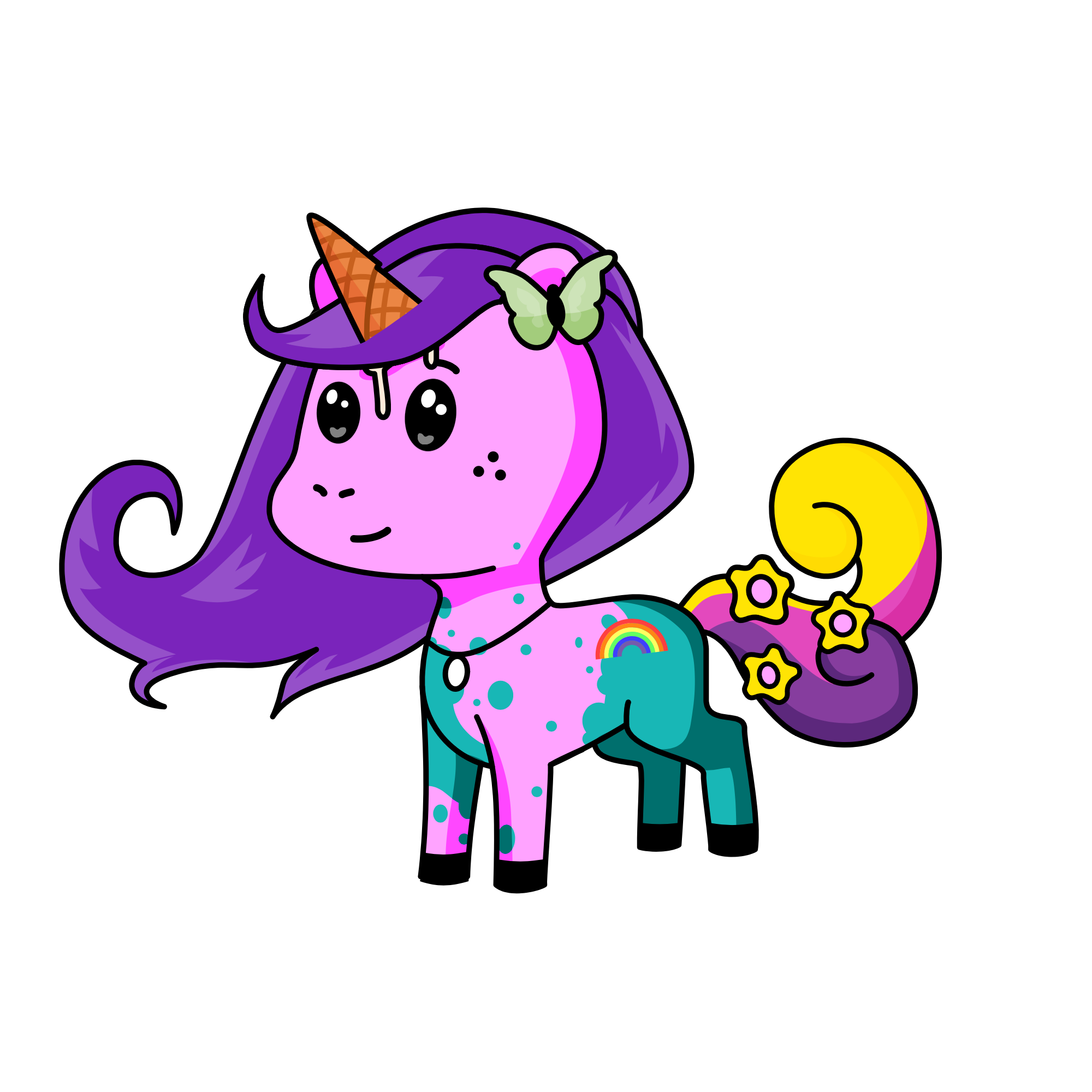 Sugar, the unicorn