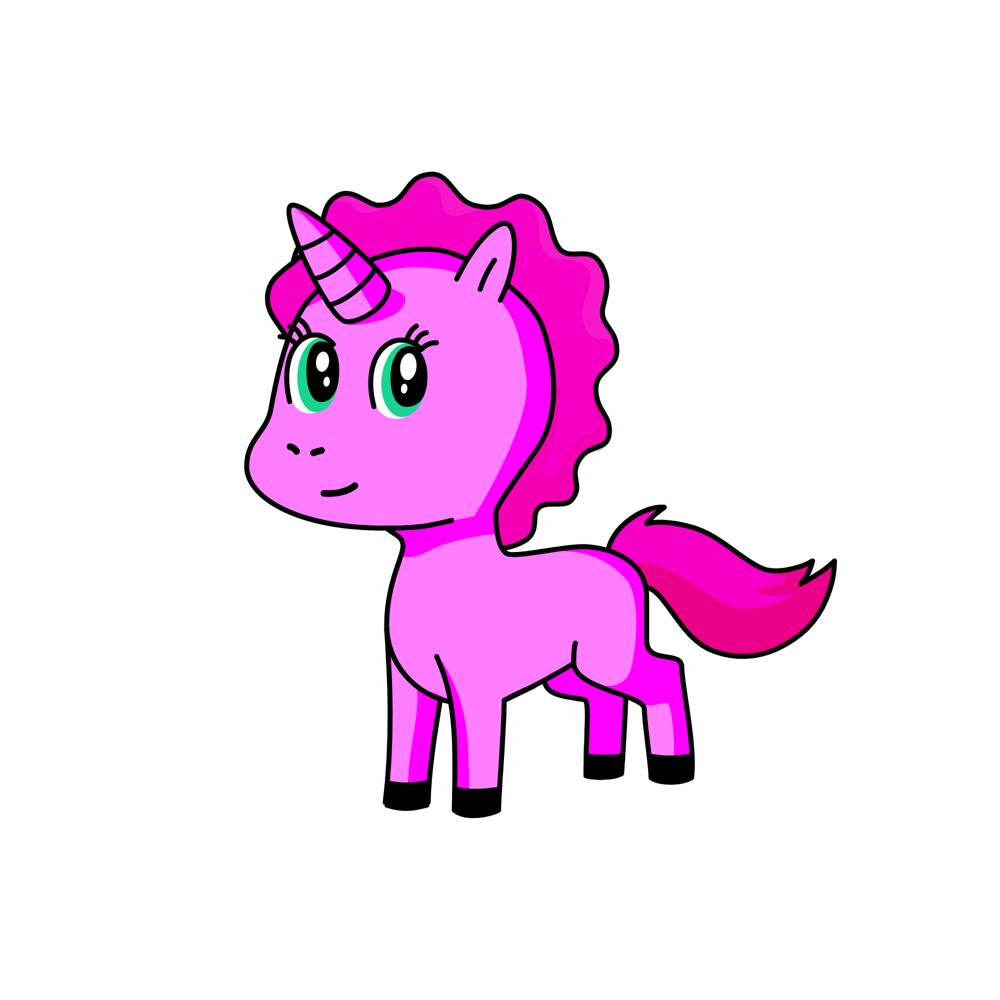 pinkie pie, the unicorn