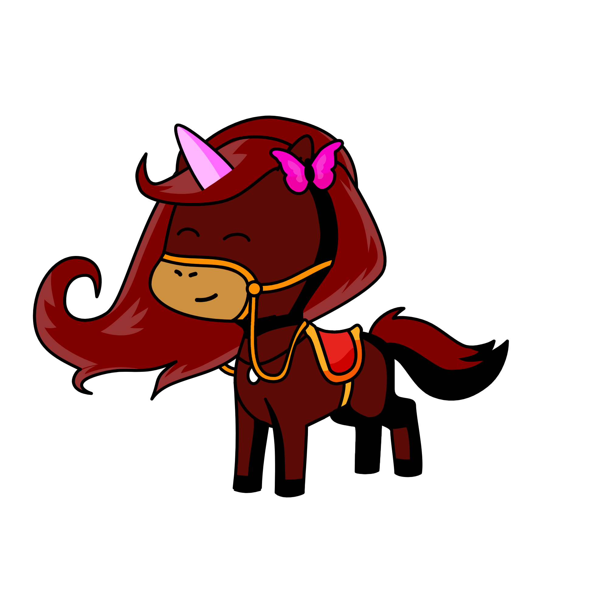 Sugar Cube, the unicorn