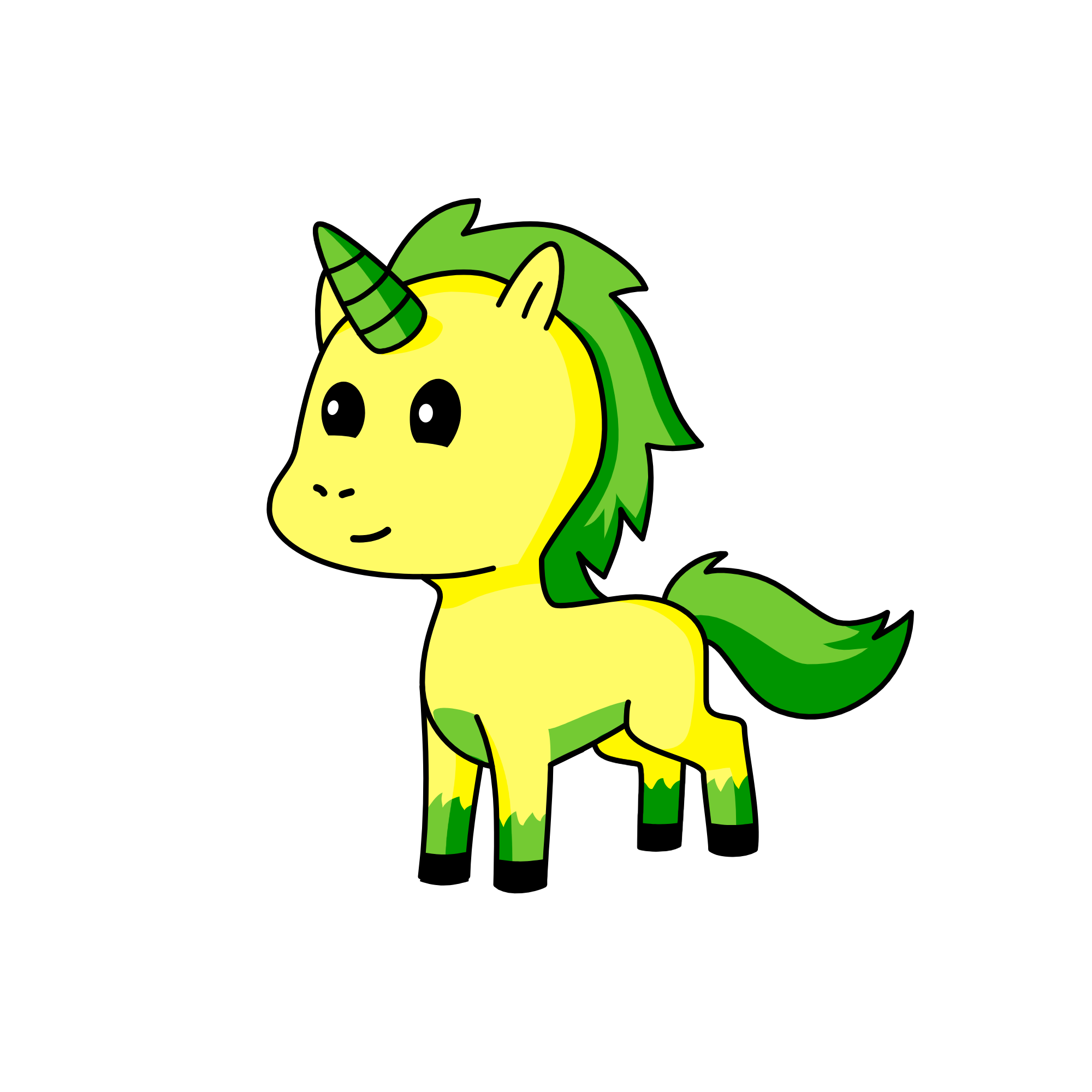 pineapple, the unicorn