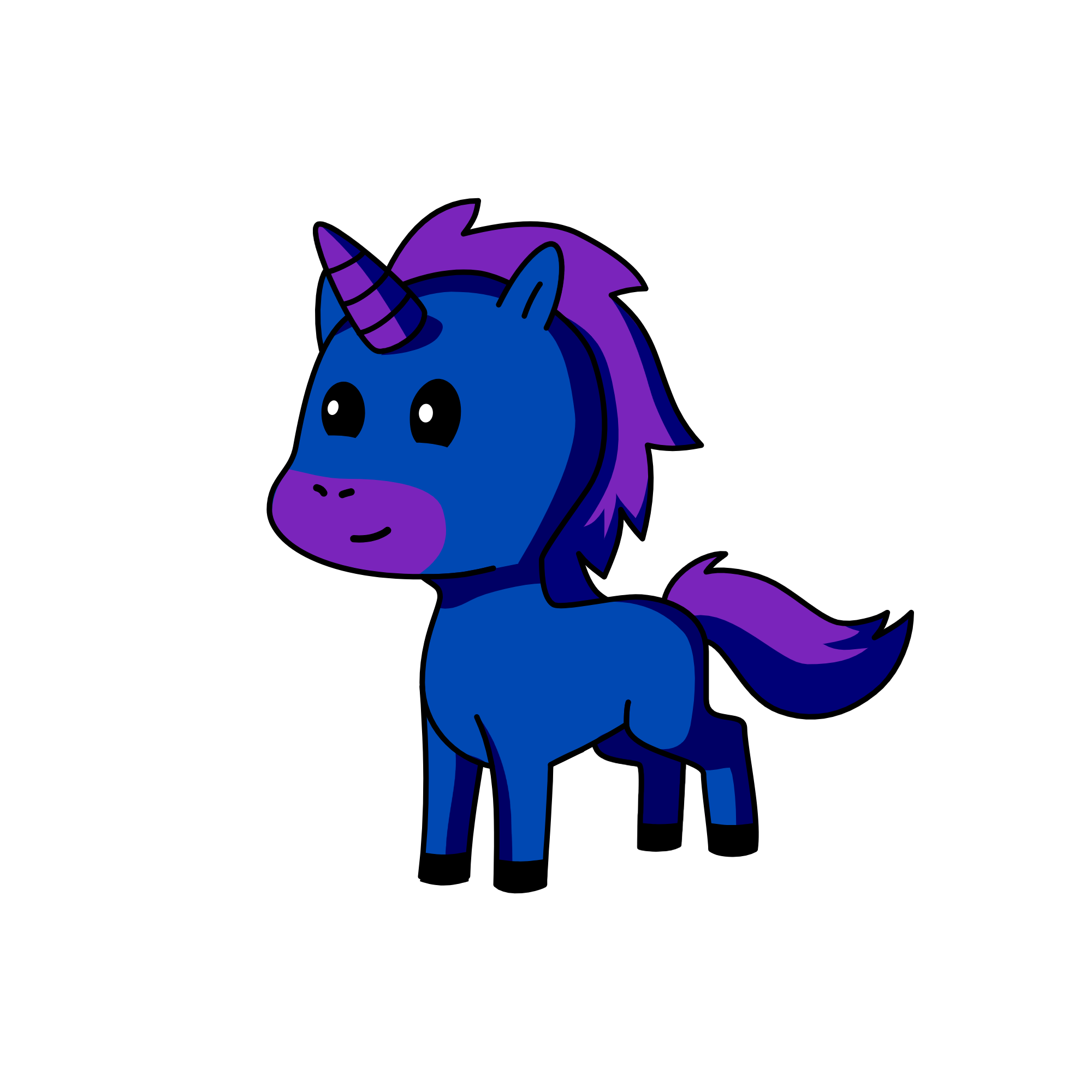 blump, the unicorn
