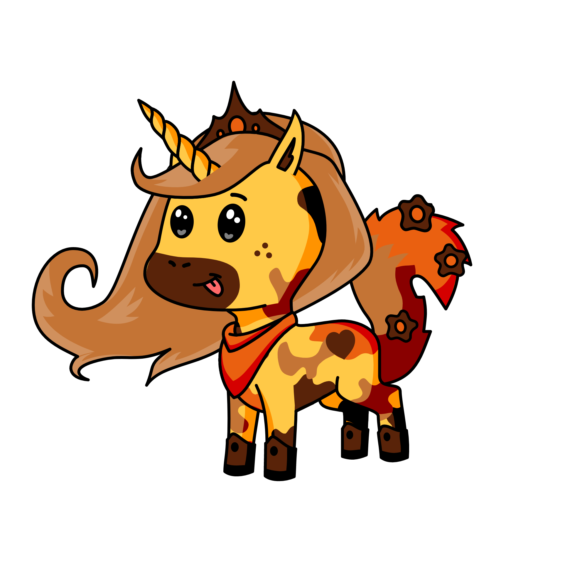 КАРАМЕЛЬКА, the unicorn