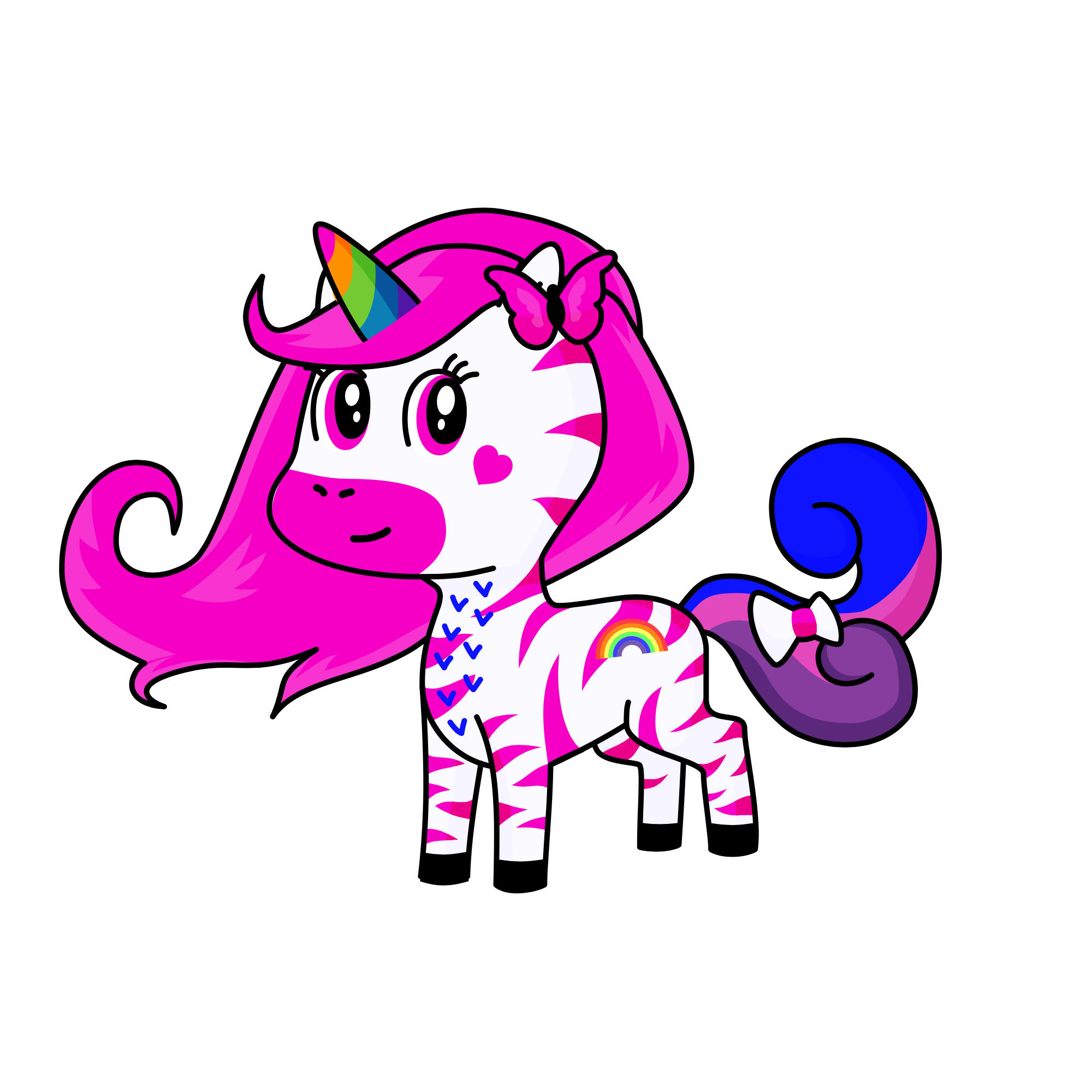 Sky light, the unicorn