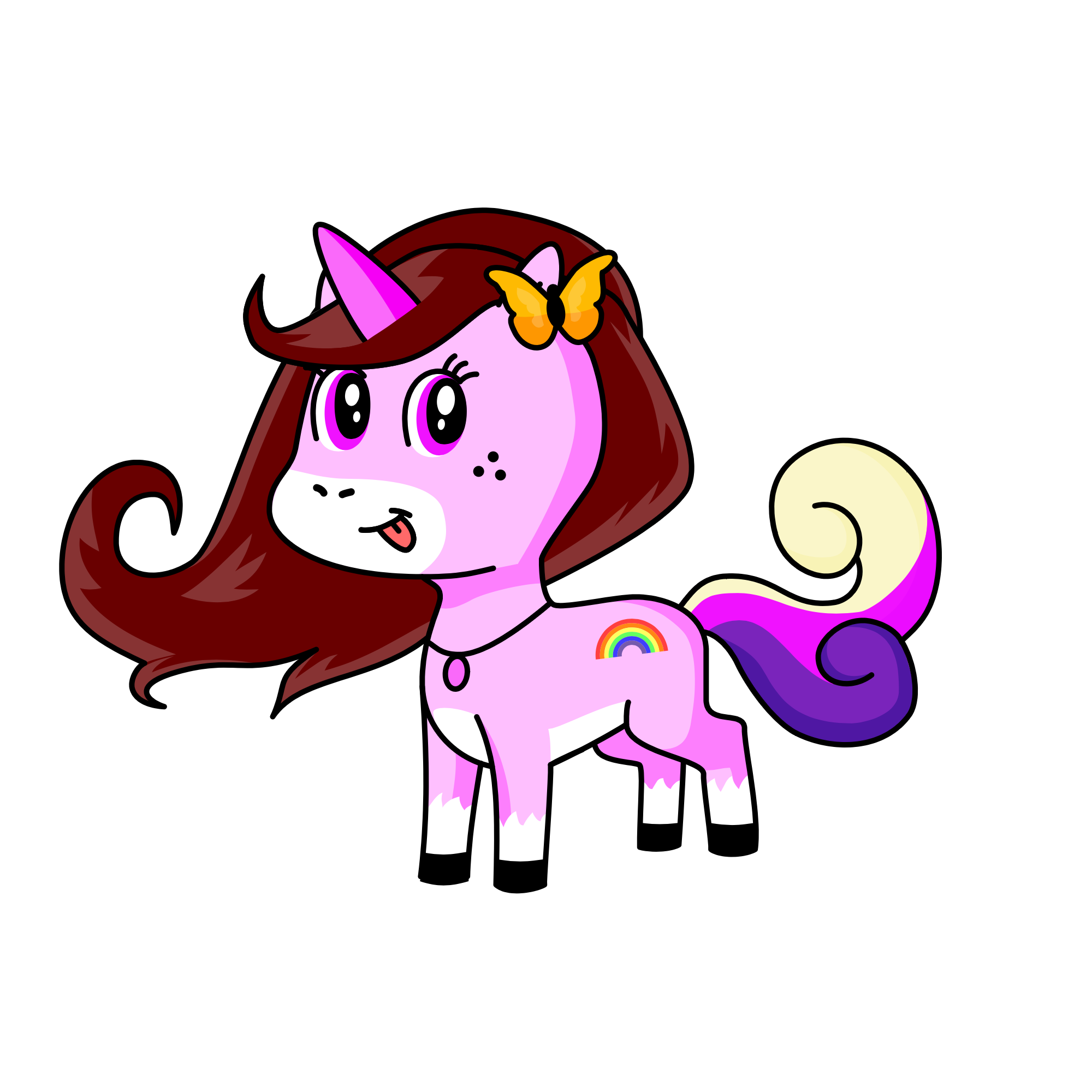 Lilly, the unicorn
