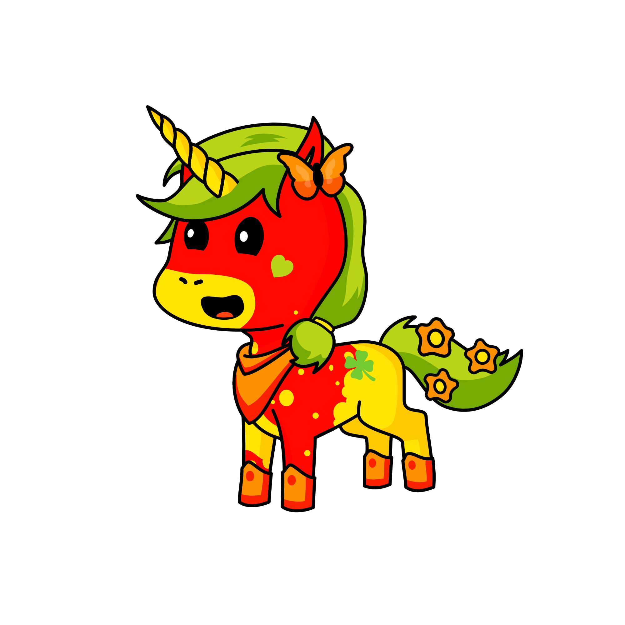 ЯБЛОЧКО, the unicorn