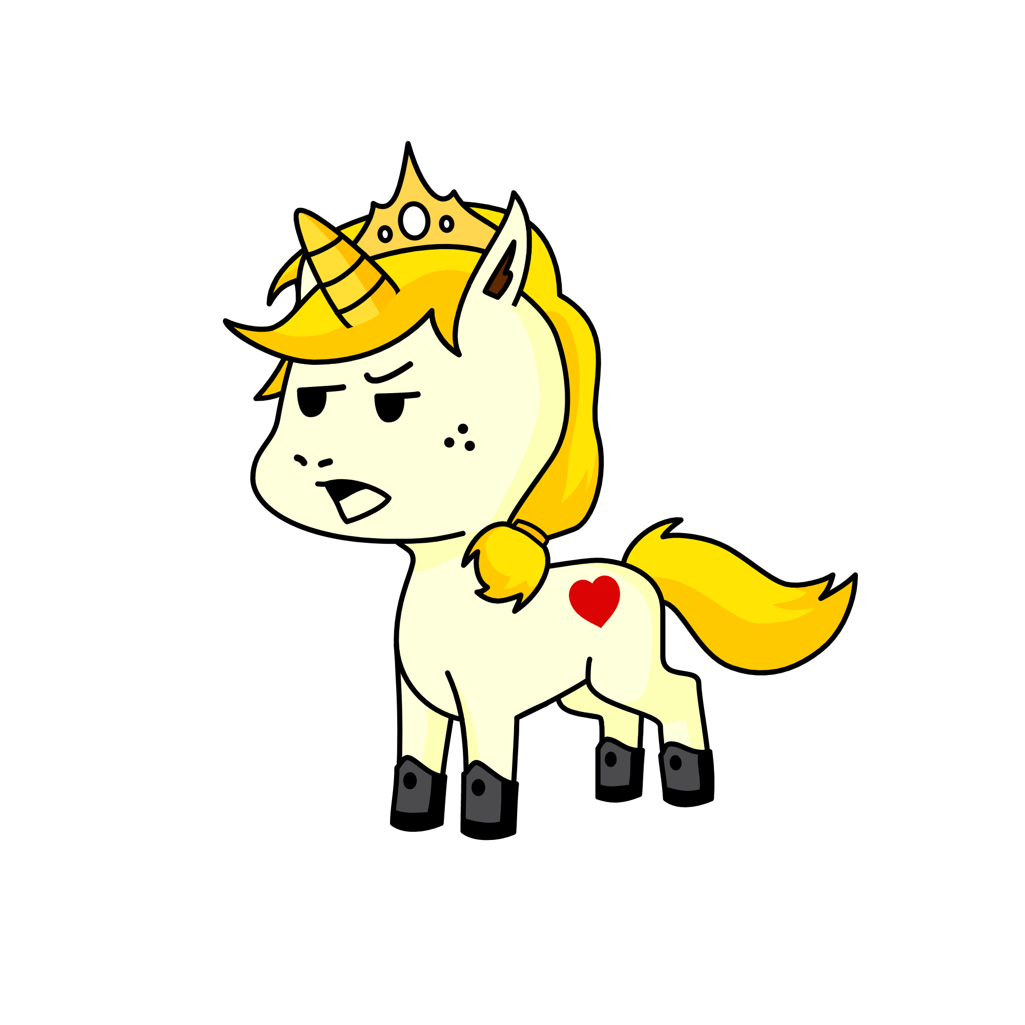 Kristoff, the unicorn