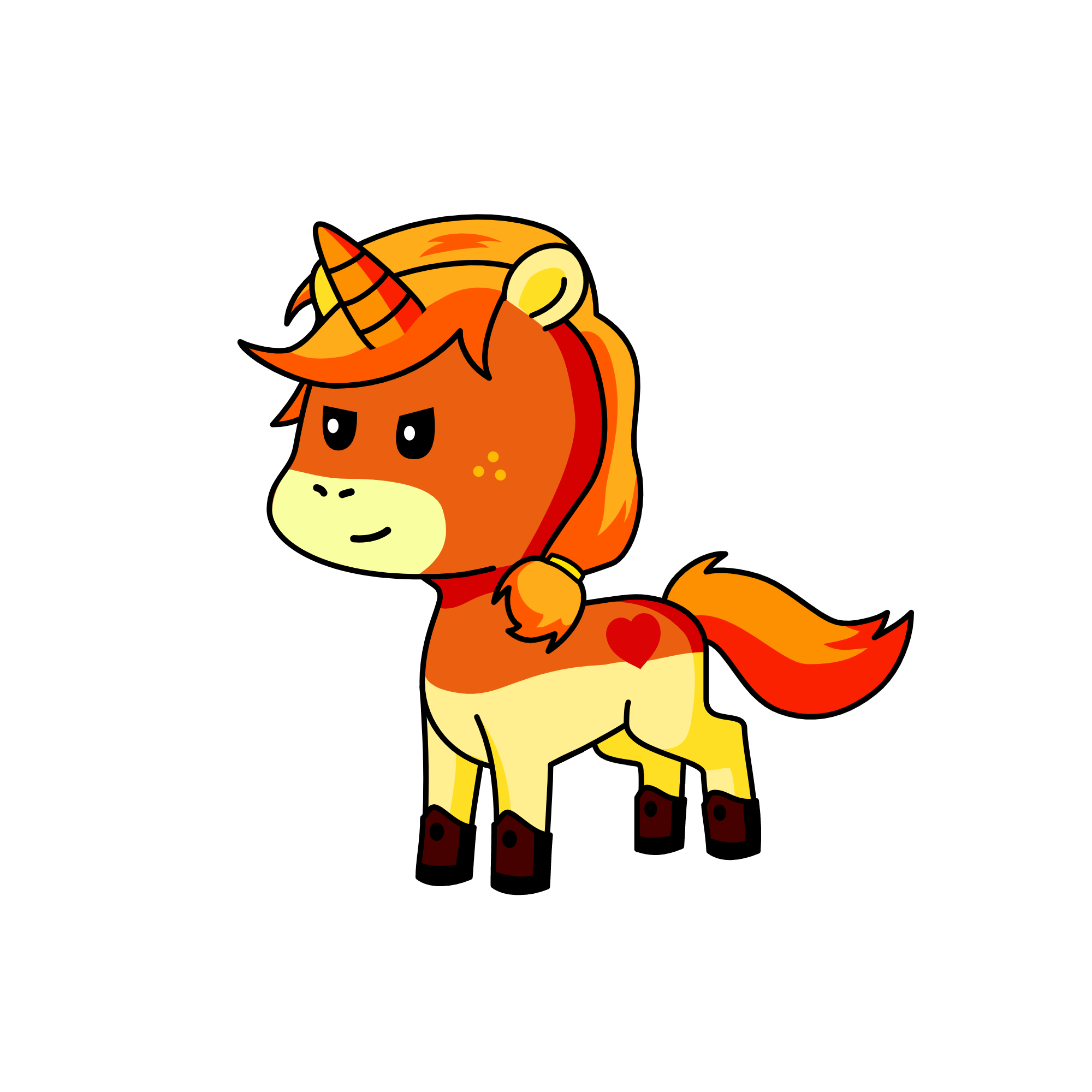 Anna, the unicorn