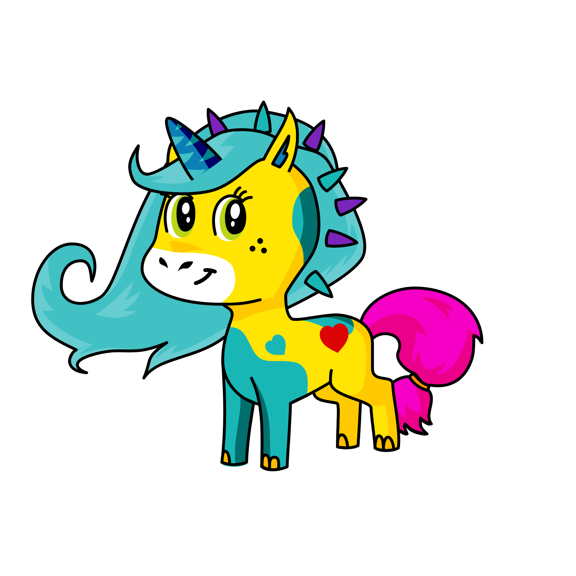 iuytrewq, the unicorn