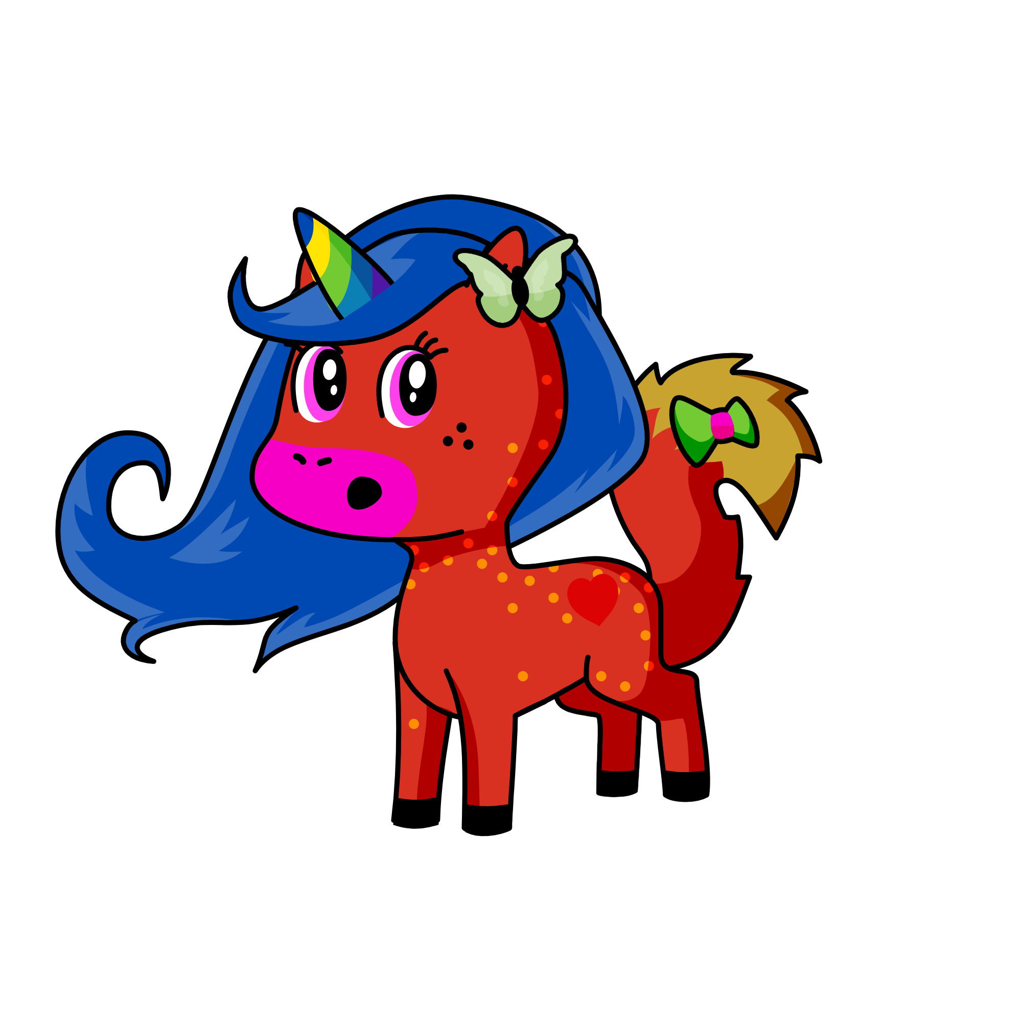 hana, the unicorn
