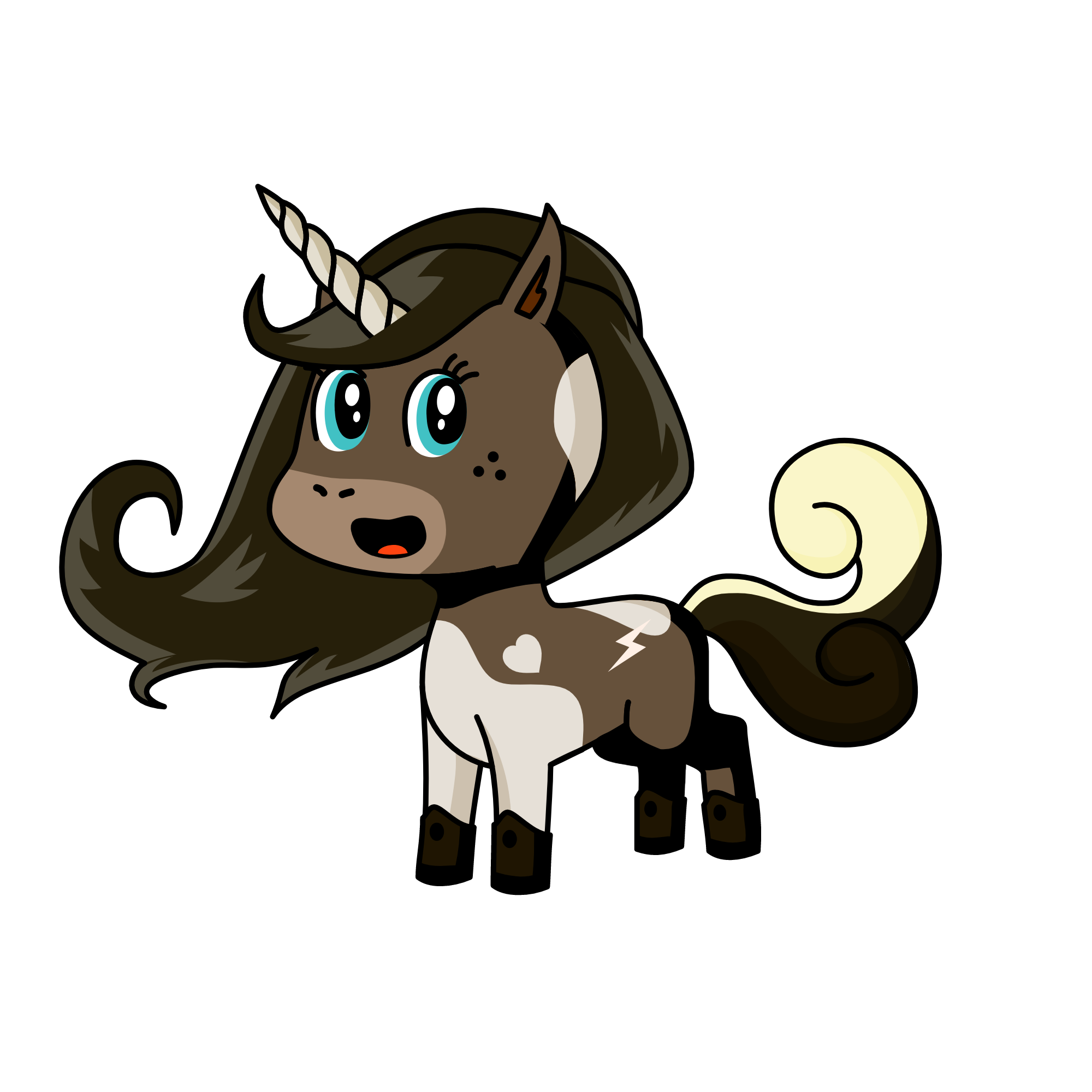 Monique Heart, the unicorn