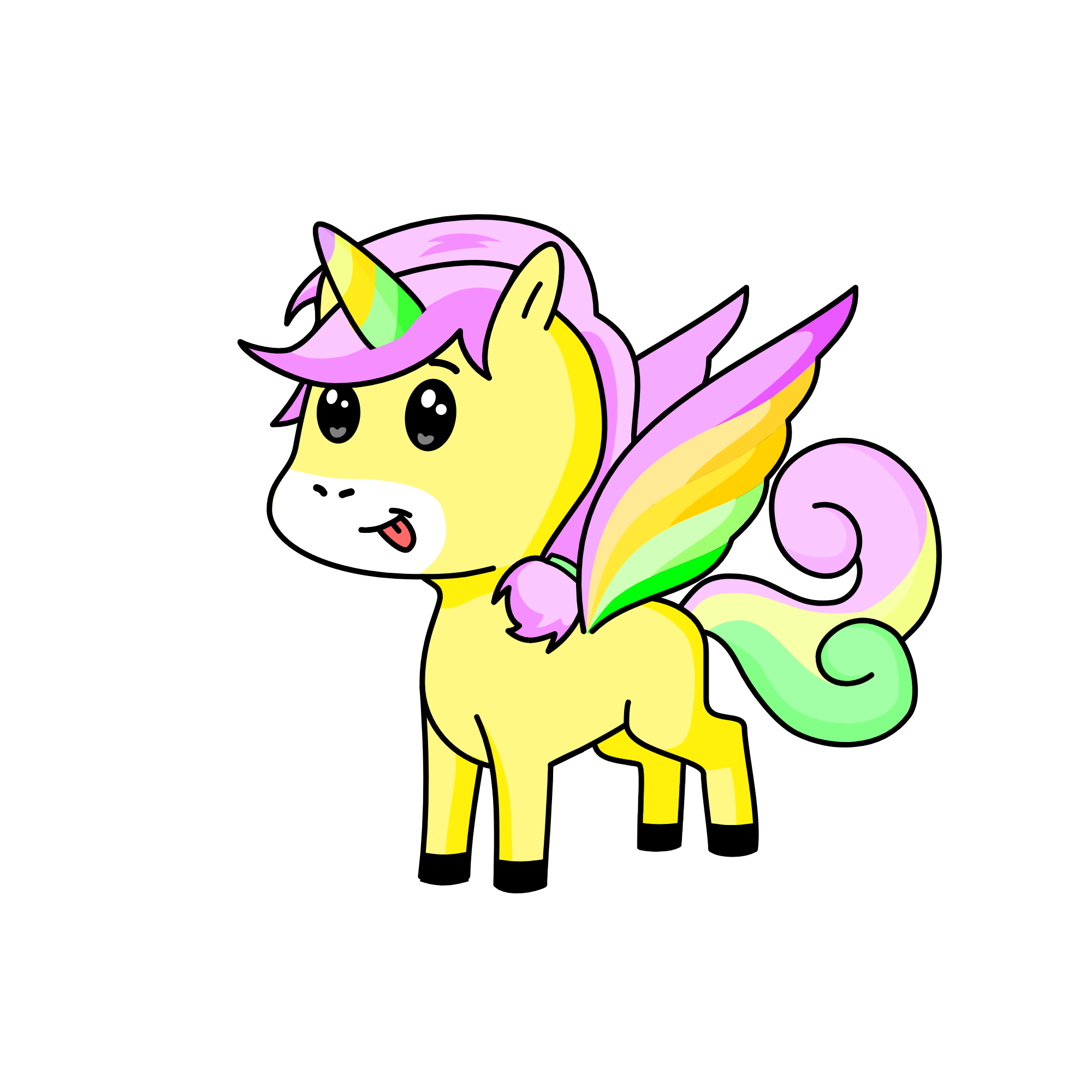 Flower, the unicorn