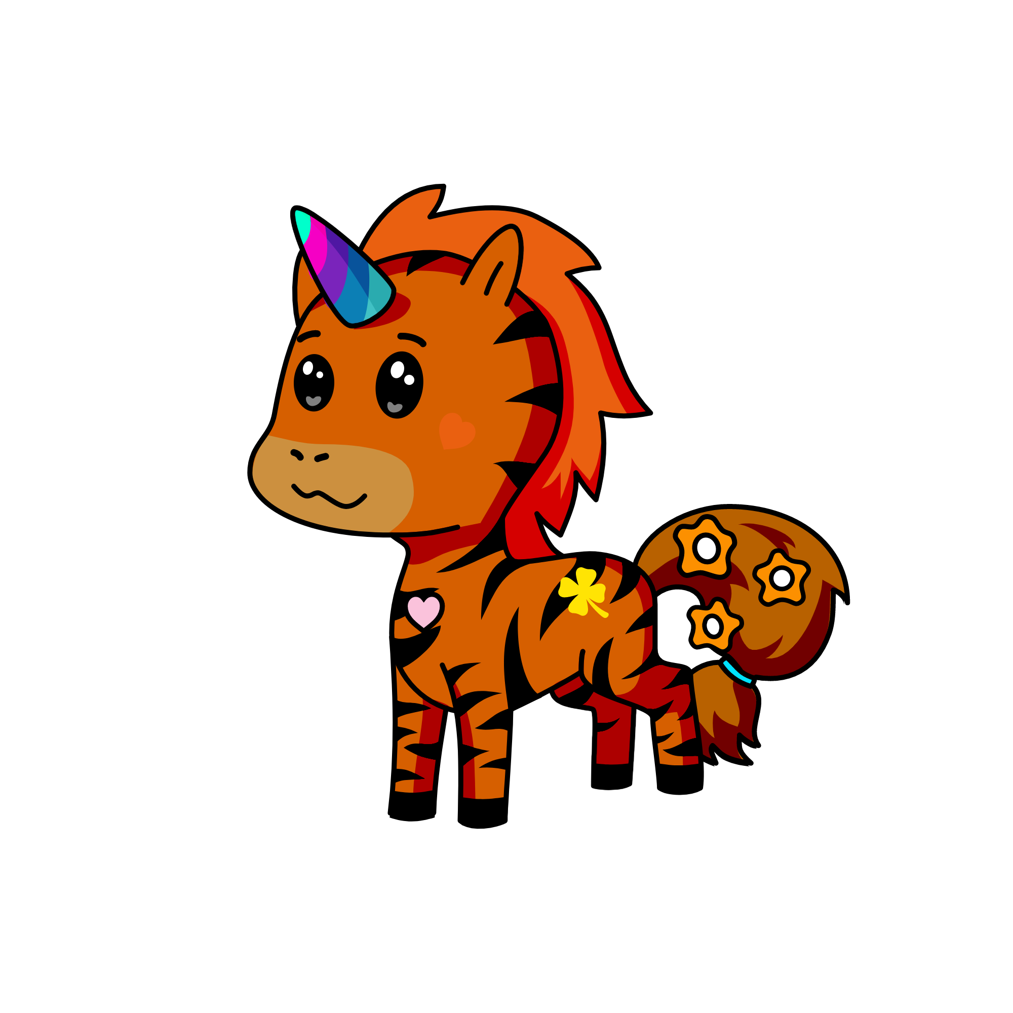 Lucky Buttercup\^o^/, the unicorn
