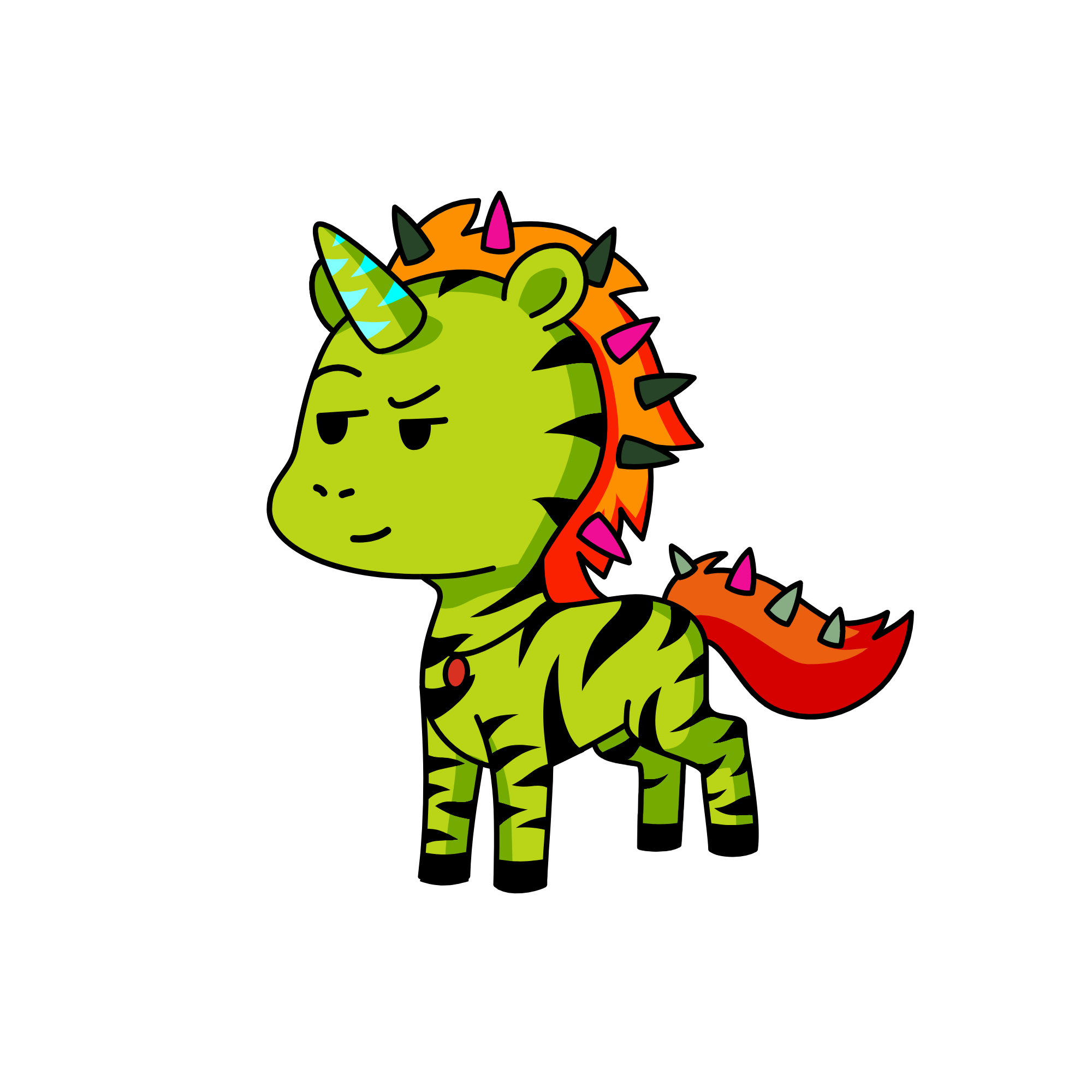 lightning, the unicorn