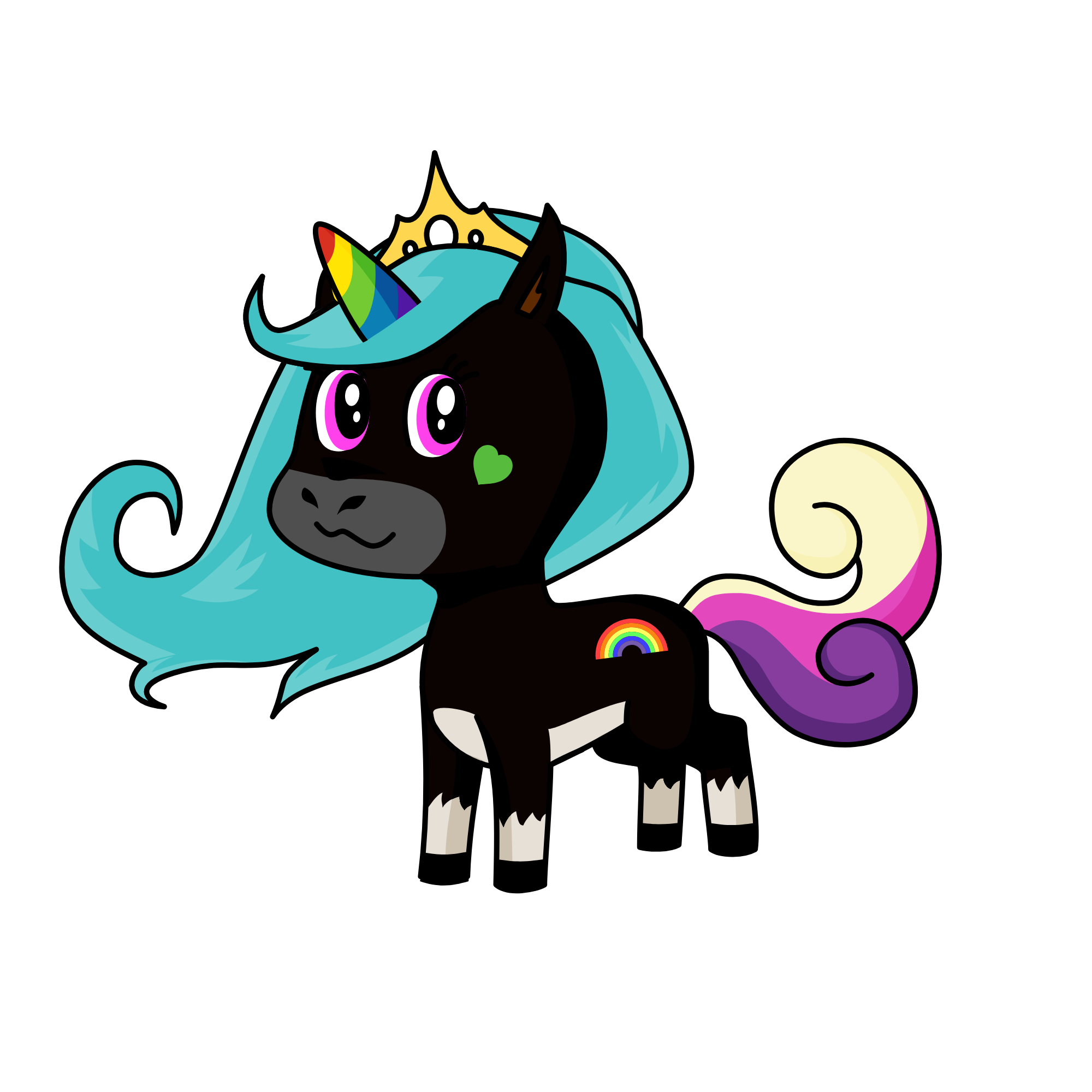 RAINHA, the unicorn