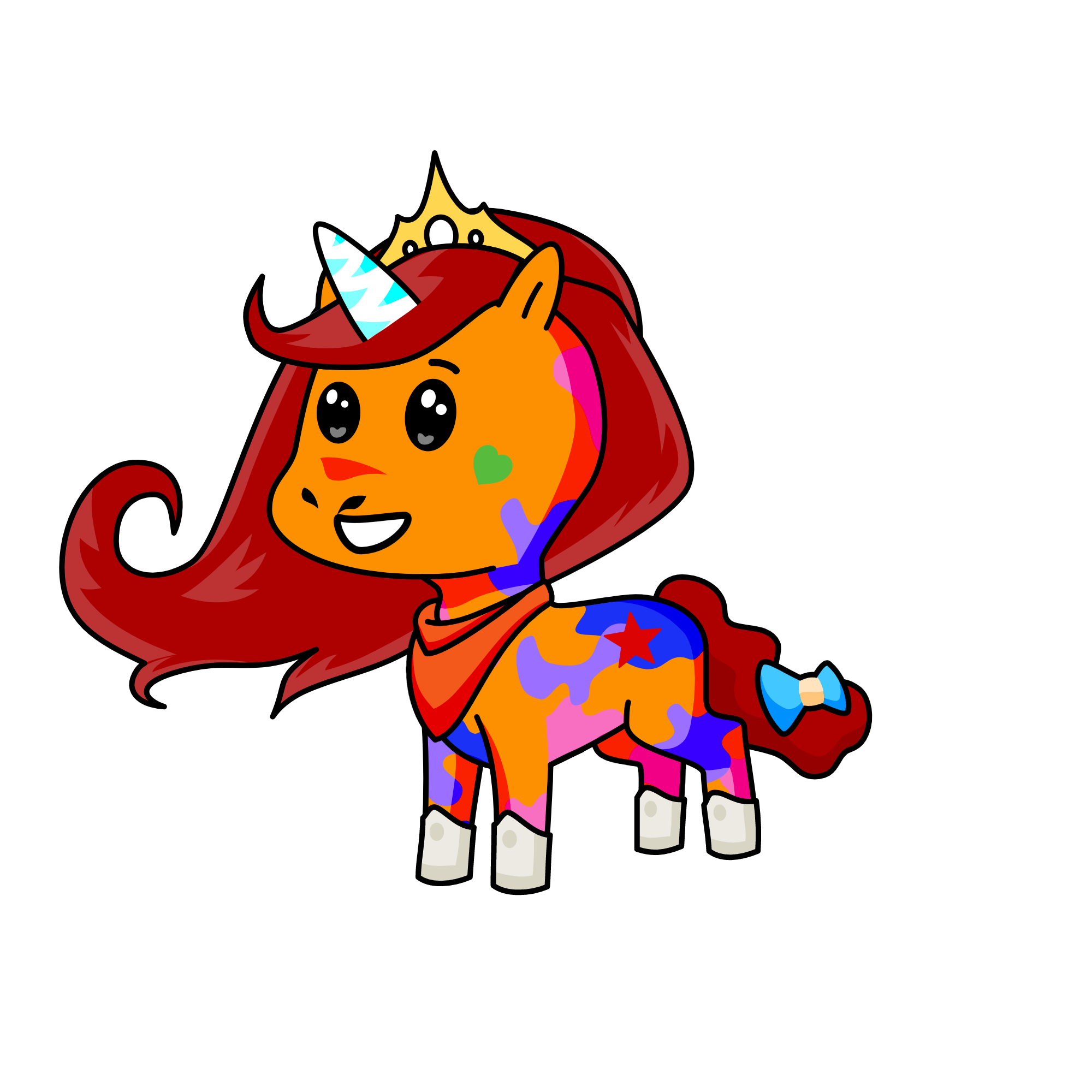 kiss, the unicorn