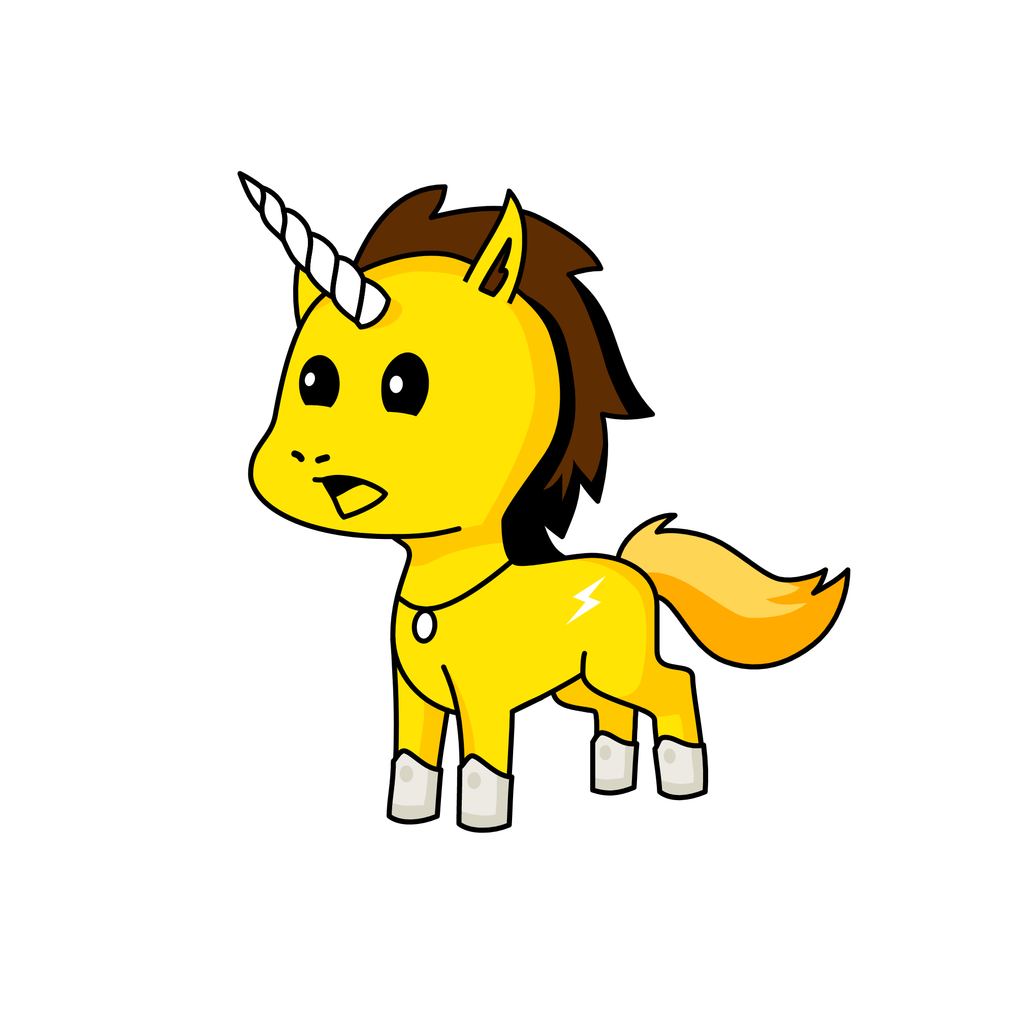 Lighter, the unicorn