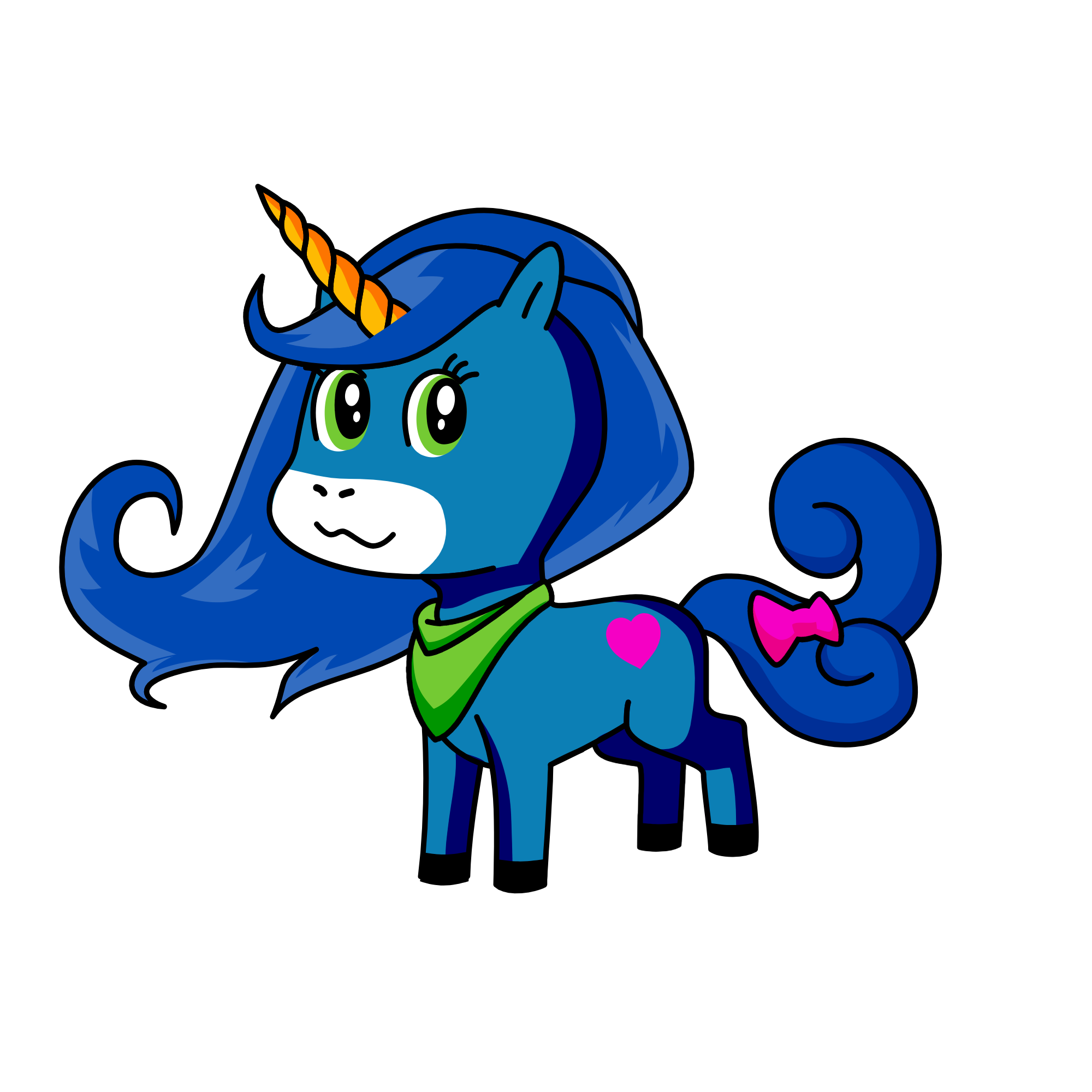 Ocean, the unicorn