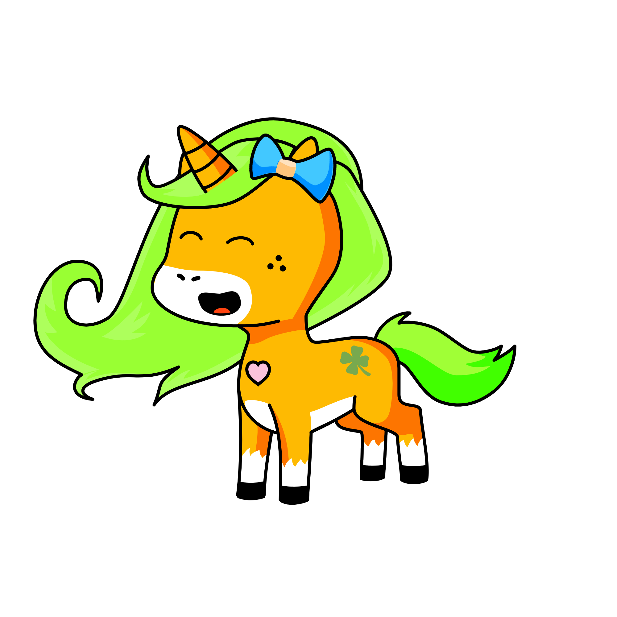 lucky, the unicorn