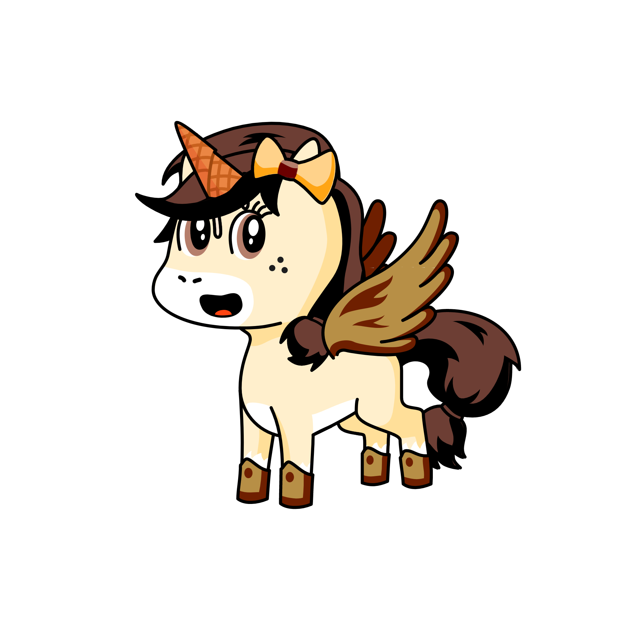 Chocoice, the unicorn